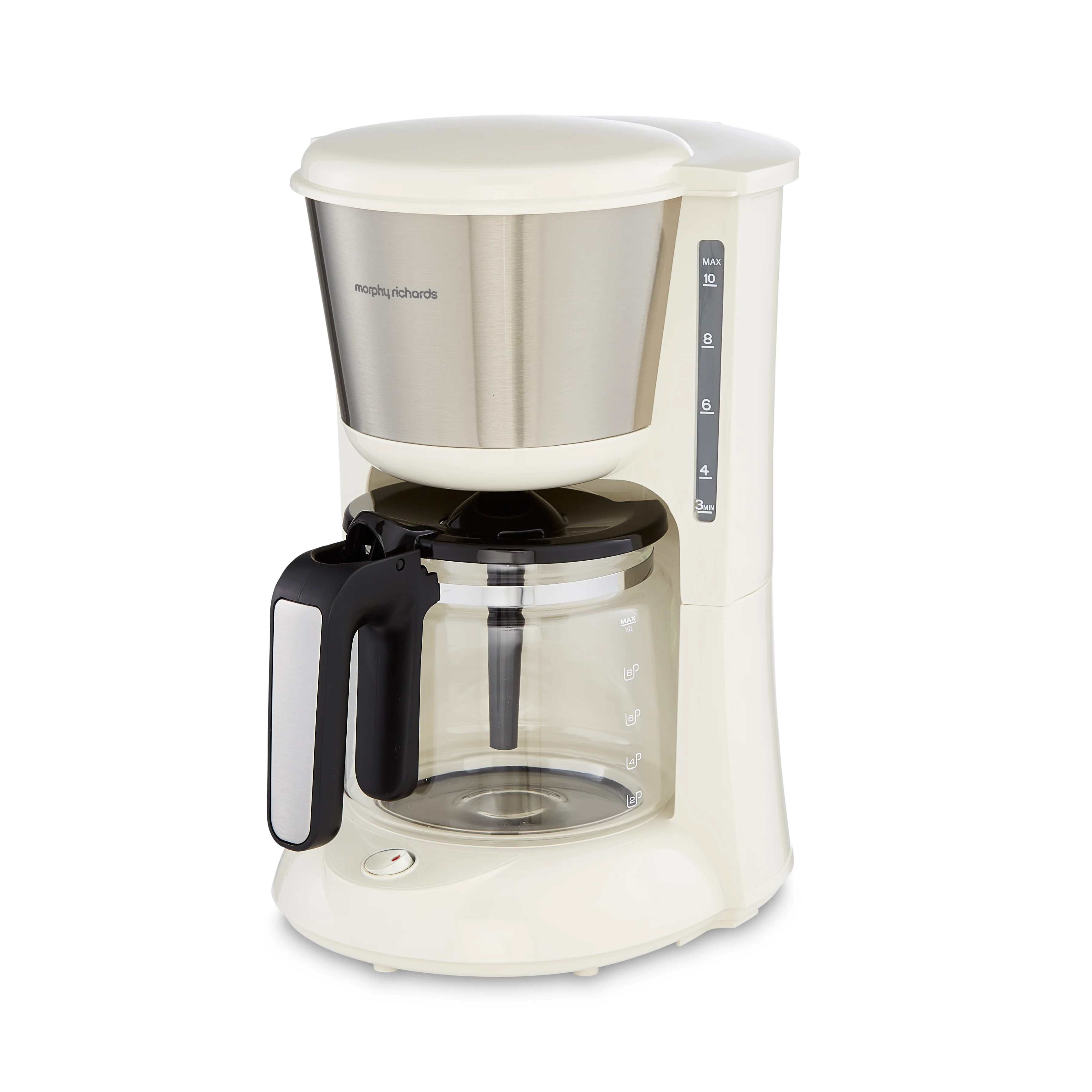 Morphy Richards Equip Filter Coffee Machine Cream - Image 5
