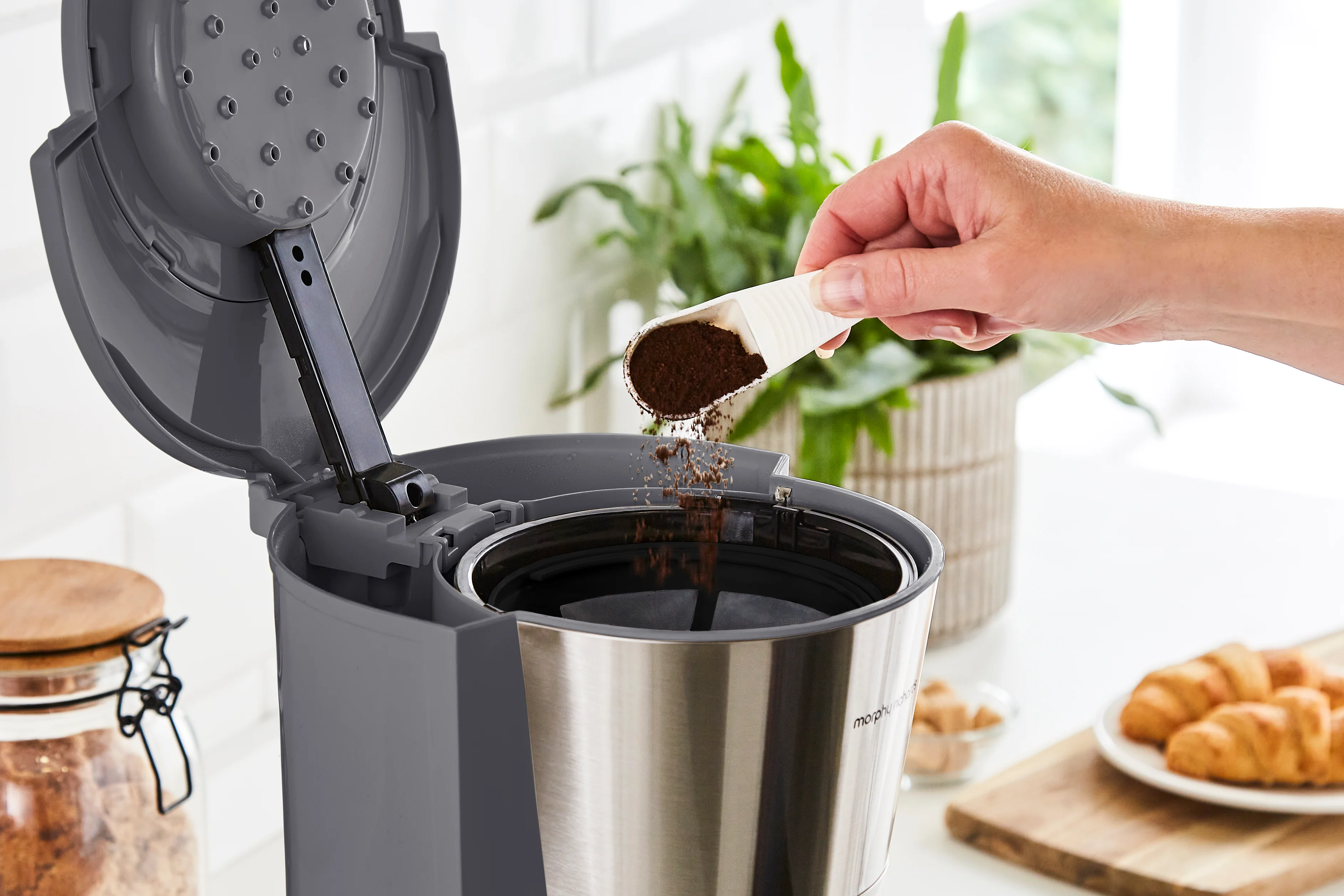 Morphy Richards Equip Filter Coffee Machine Grey - Image 10