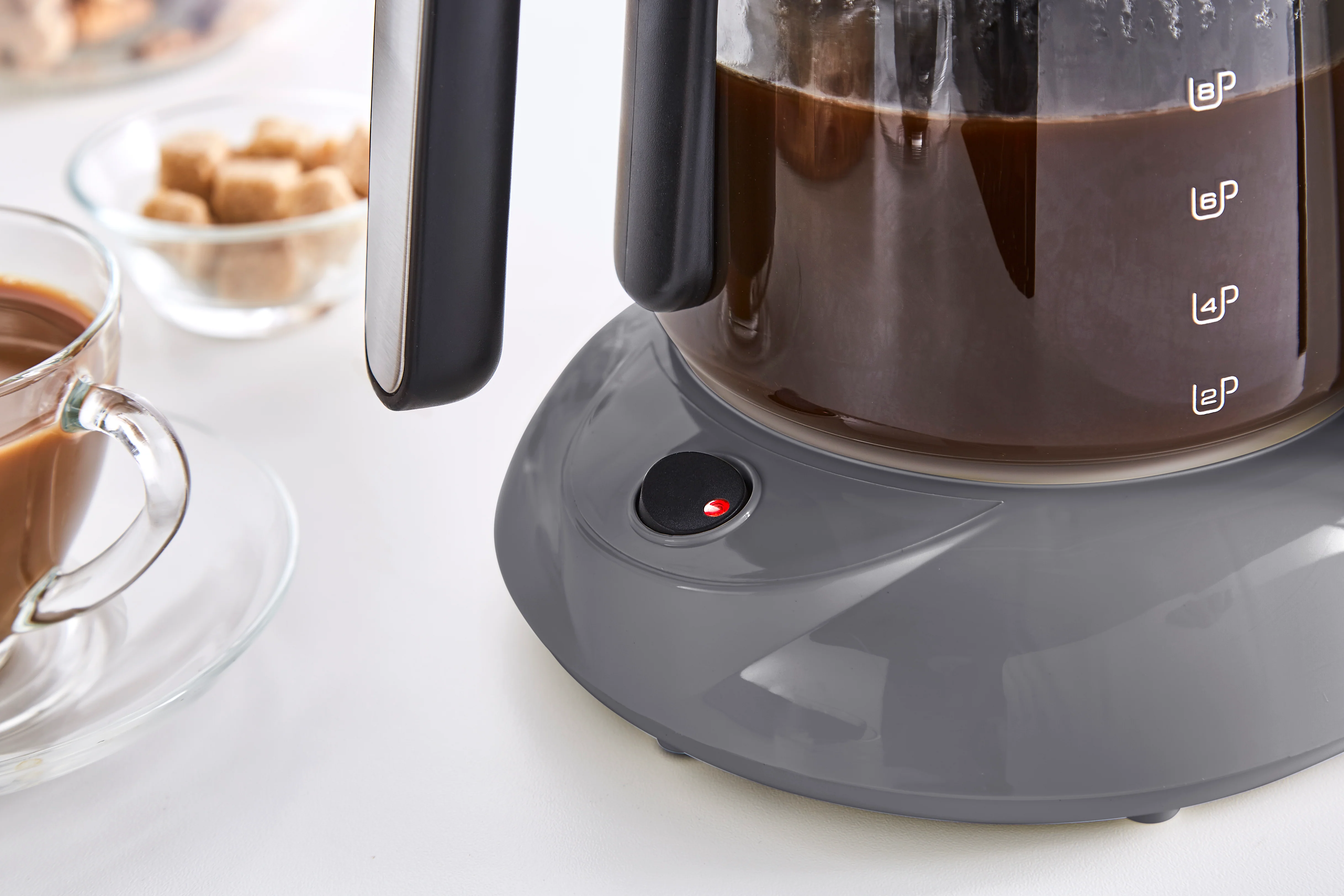 Morphy Richards Equip Filter Coffee Machine Grey - Image 3