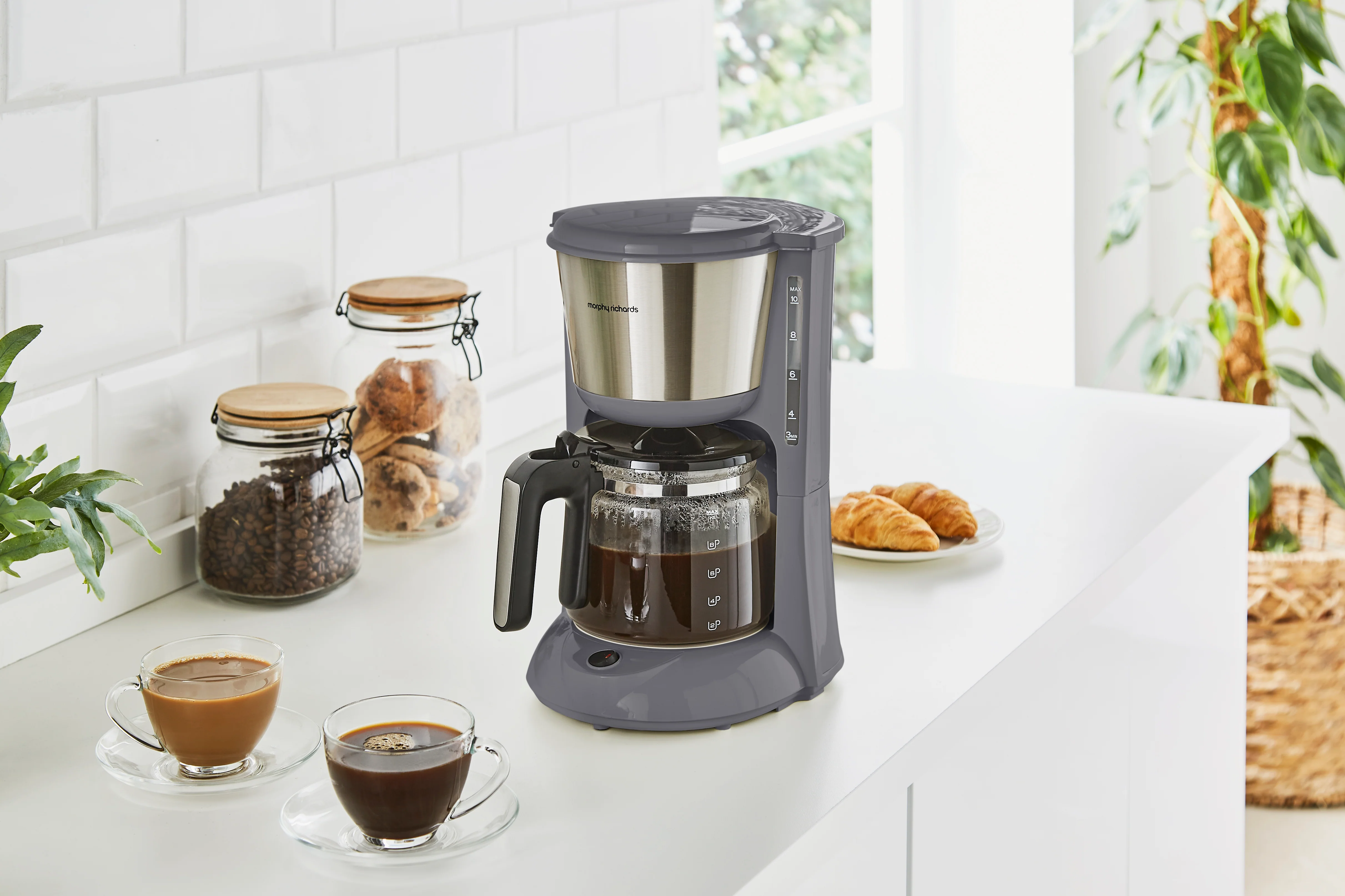 Morphy Richards Equip Filter Coffee Machine Grey - Image 7