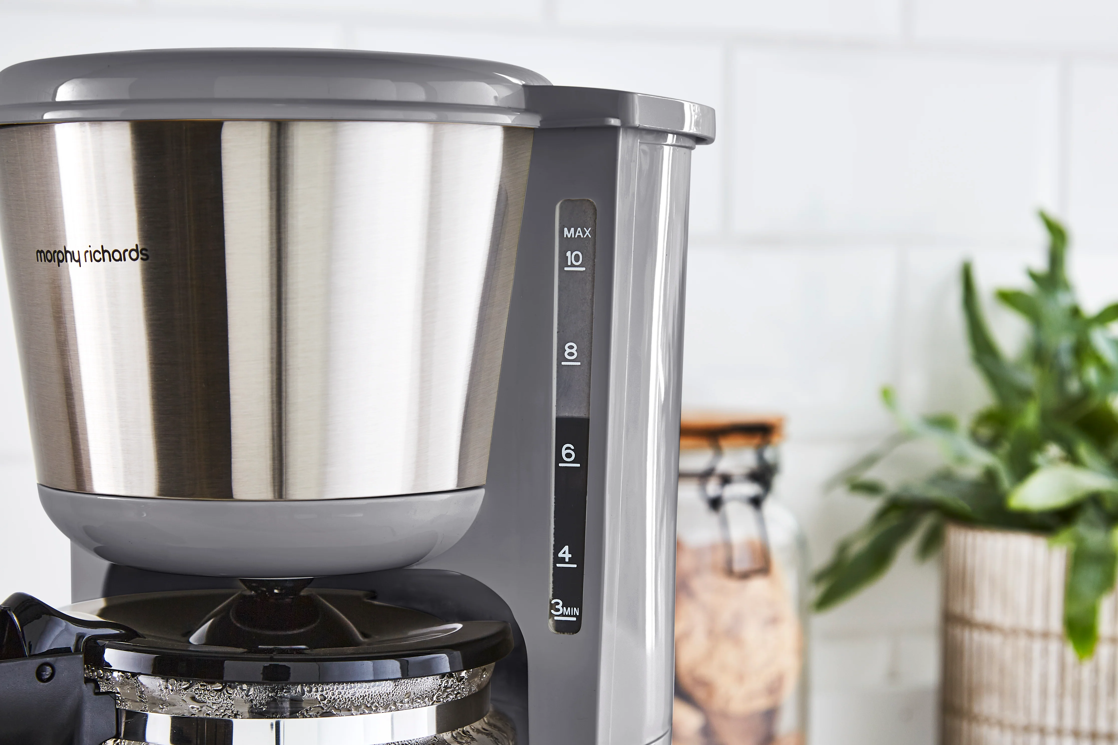 Morphy Richards Equip Filter Coffee Machine Grey - Image 9