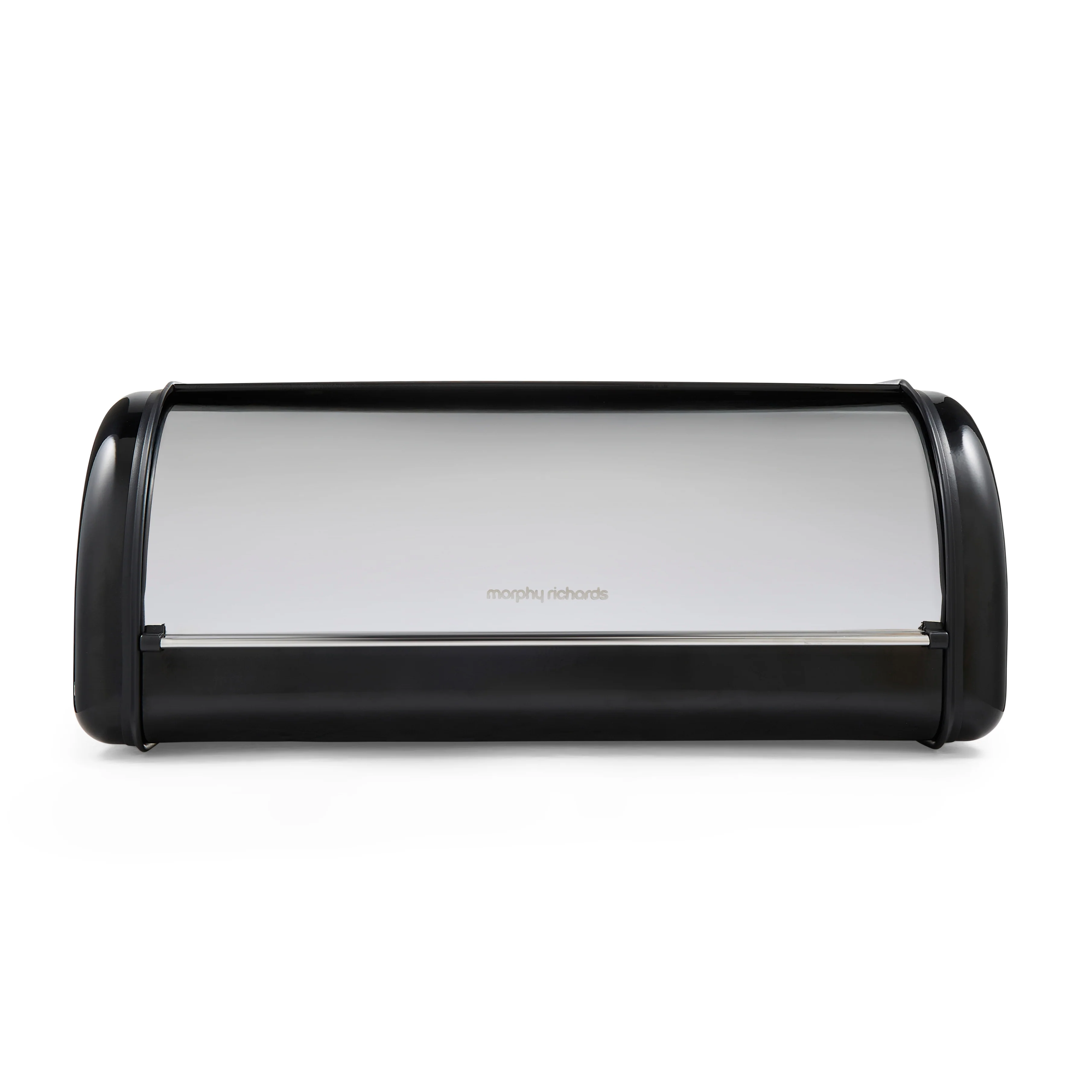 Morphy Richards Equip Large Roll Front Bread Bin - Black - Image 4