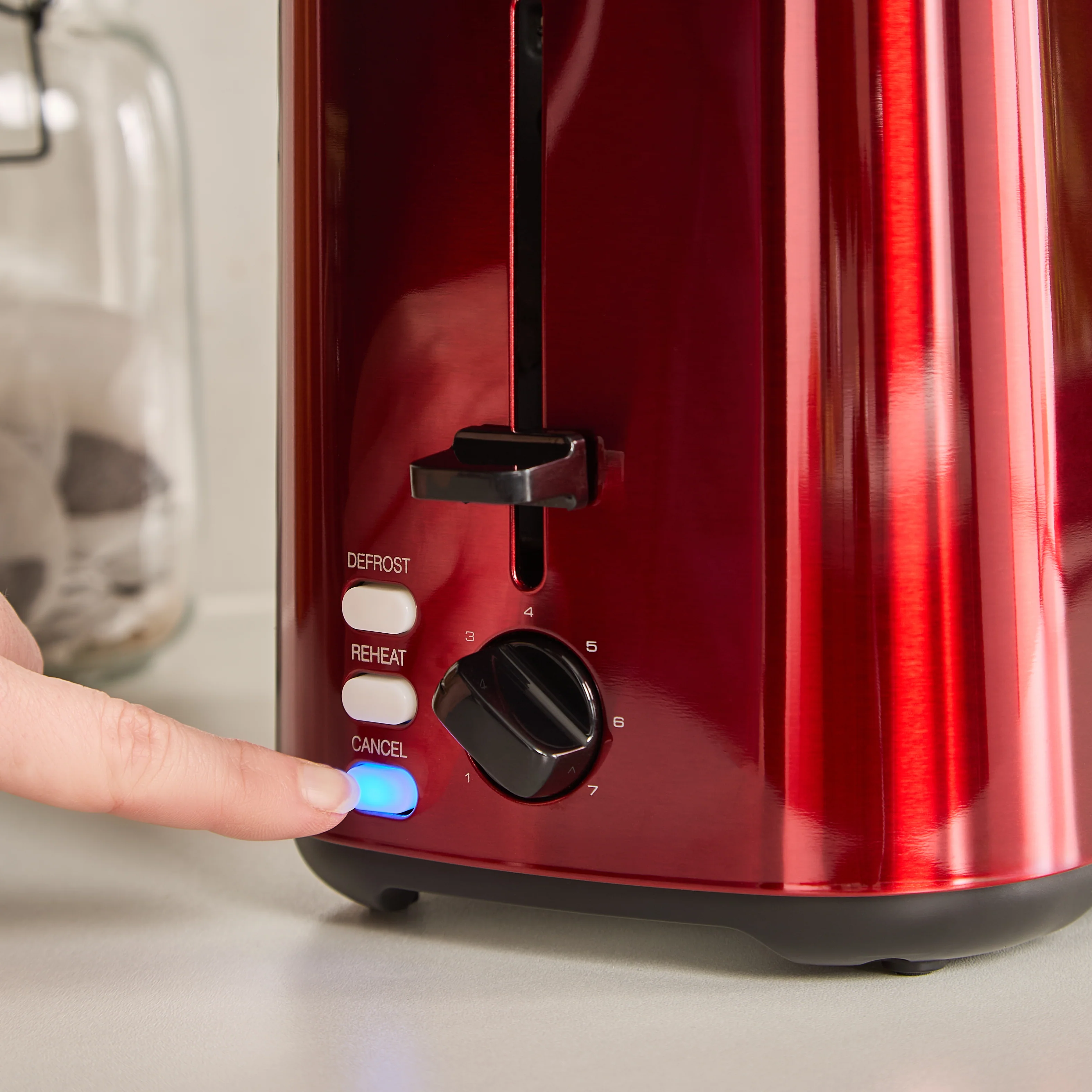 Morphy Richards Equip Morphy Metalic Red Kettle And Toaster Set - Image 16