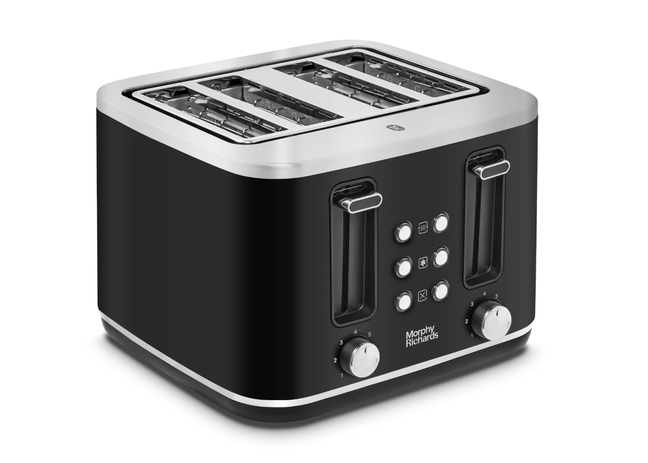 Morphy Richards Motive Black Kettle and Toaster Set - Image 2