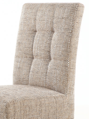 Moseley Waffle Tweed Oatmeal In Walnut Legs - Set Of 2 - Image 3
