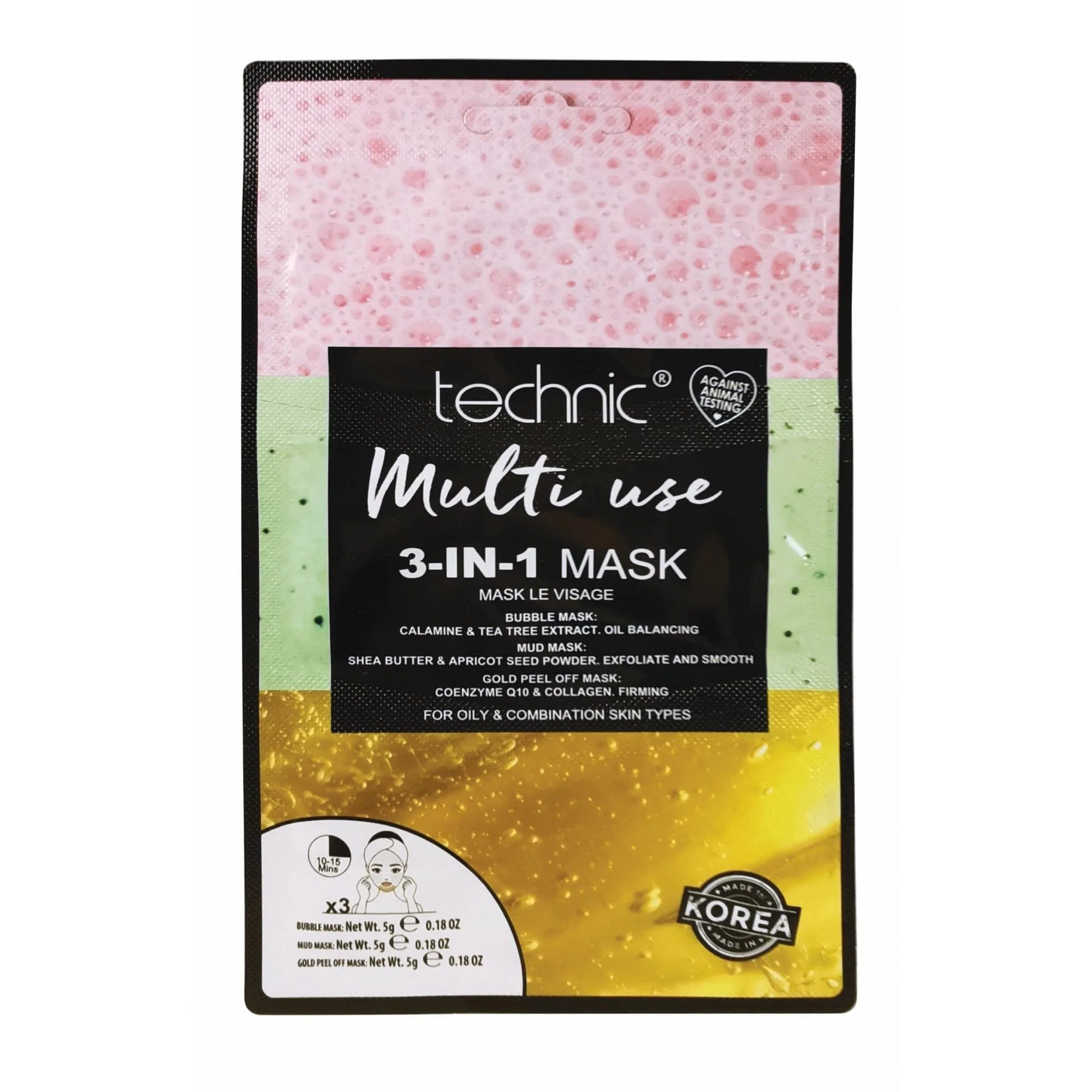 Multi Use 3-in-1 Mask