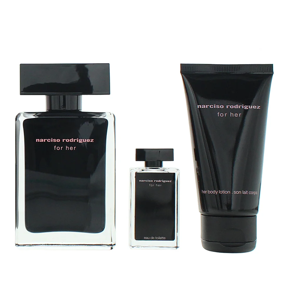 Narciso Rodriguez For Her 3 Piece Gift Set: Eau De Toilette 50ml - Eau De Toilet - Image 2