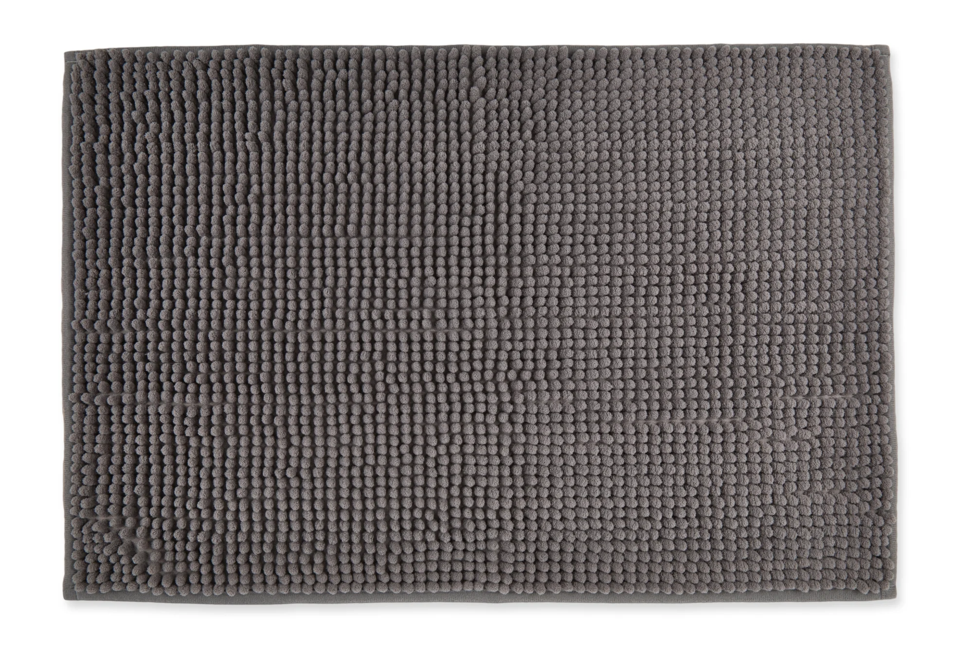 Noodle Soft Touch Non-Slip Bathroom Rug in Graphite - Image 2