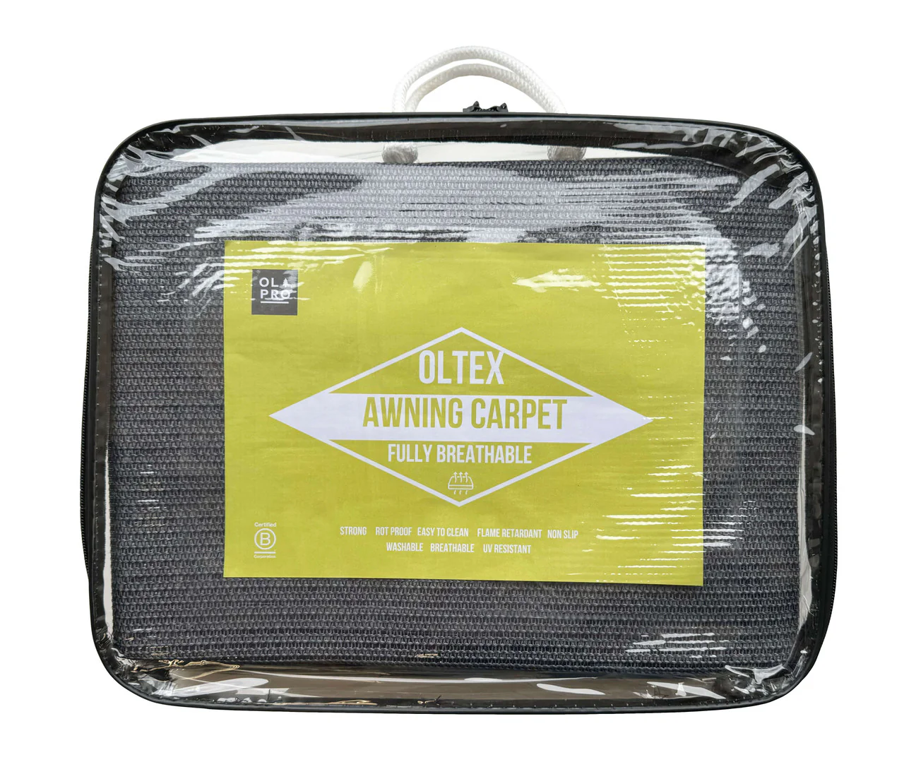 Oltex Breathable Awning Groundsheet 2.5m X 4.5m - Blue - Image 3