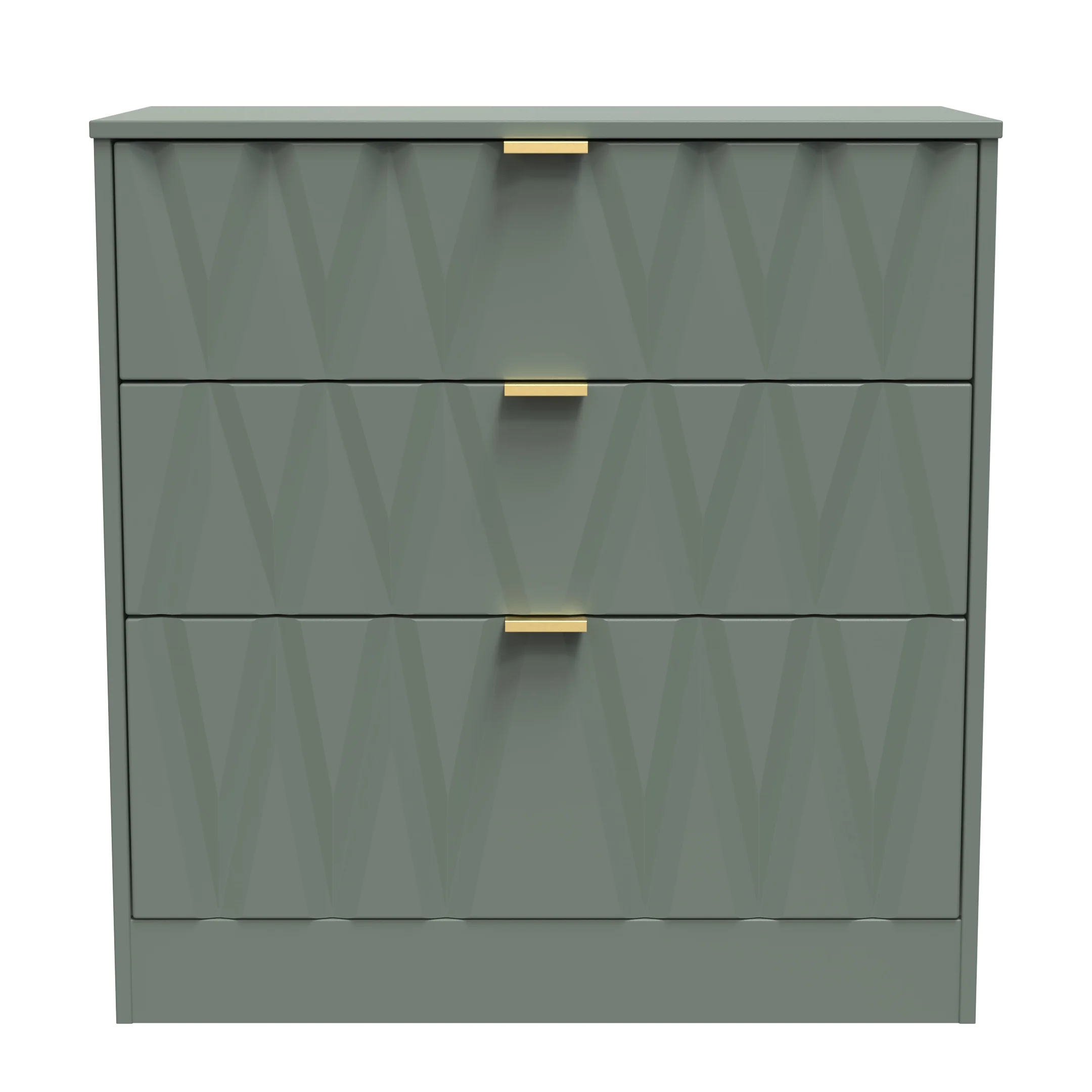 Ottawa Ready Assembled 3 Drawer Deep Chest in Reed Green - Image 2