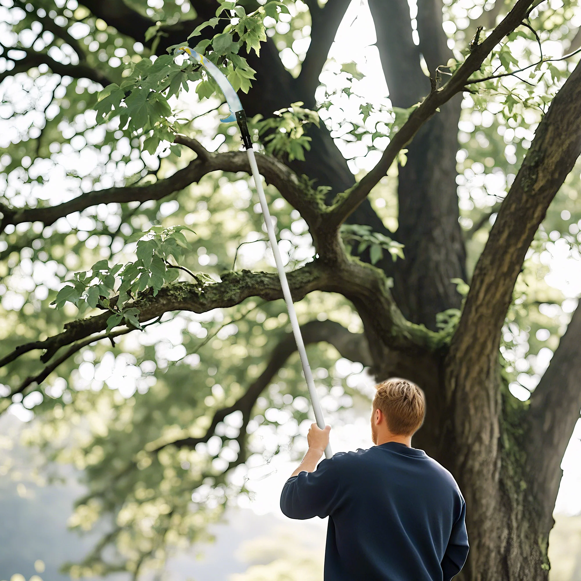 Outsunny 1.8-2.9 m Telescopic Tree Pruner, Tree Lopper Long Reach - Image 2