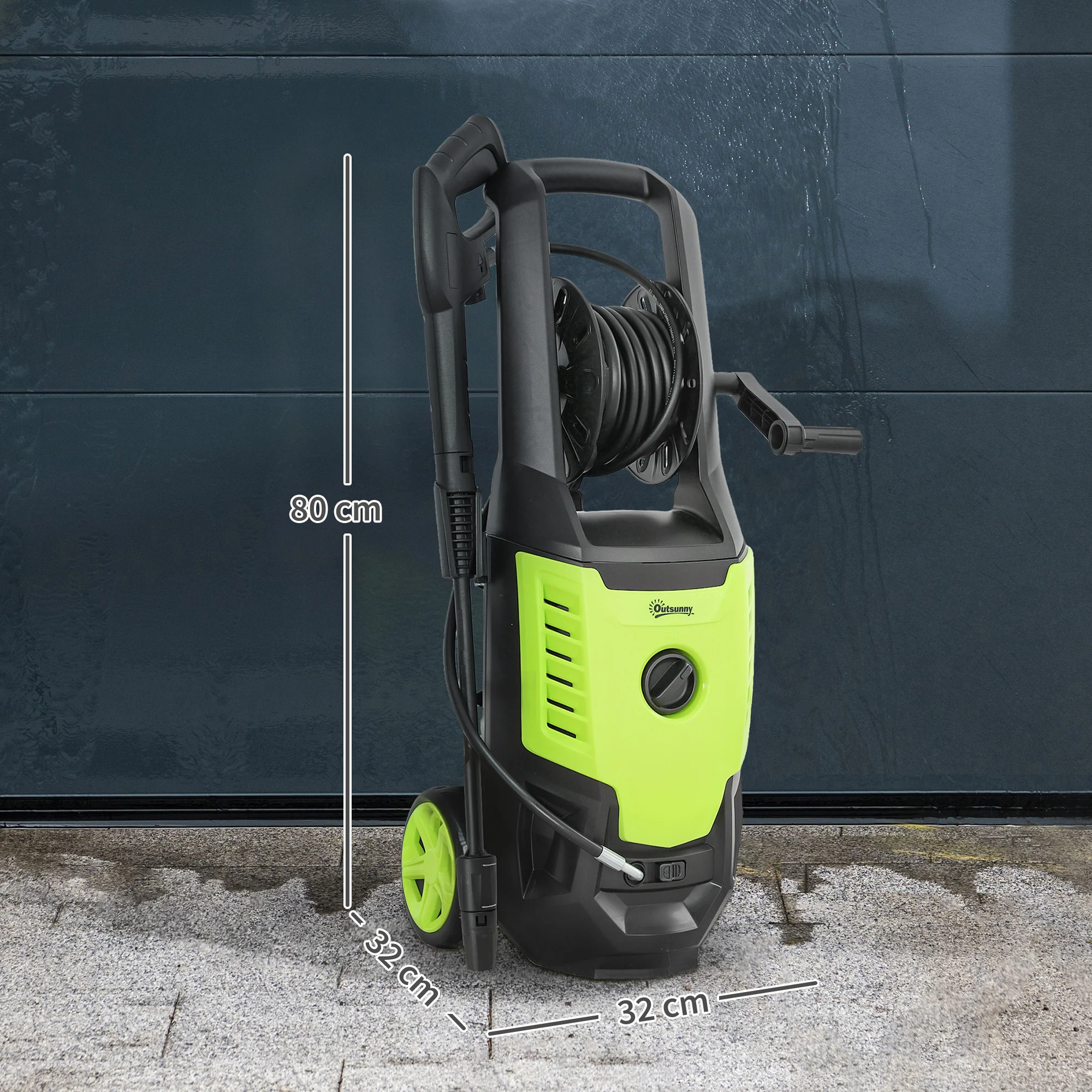 Outsunny 2200W Power Washer 170 Bar Pressure with Adjustable Nozzle - Image 5