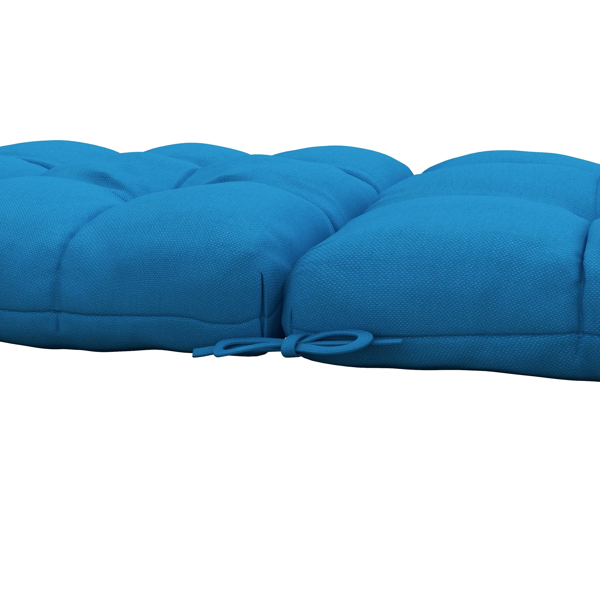 Outsunny 2pc Outdoor Seat Cushion With Backrest, Ties, For Garden - Image 27