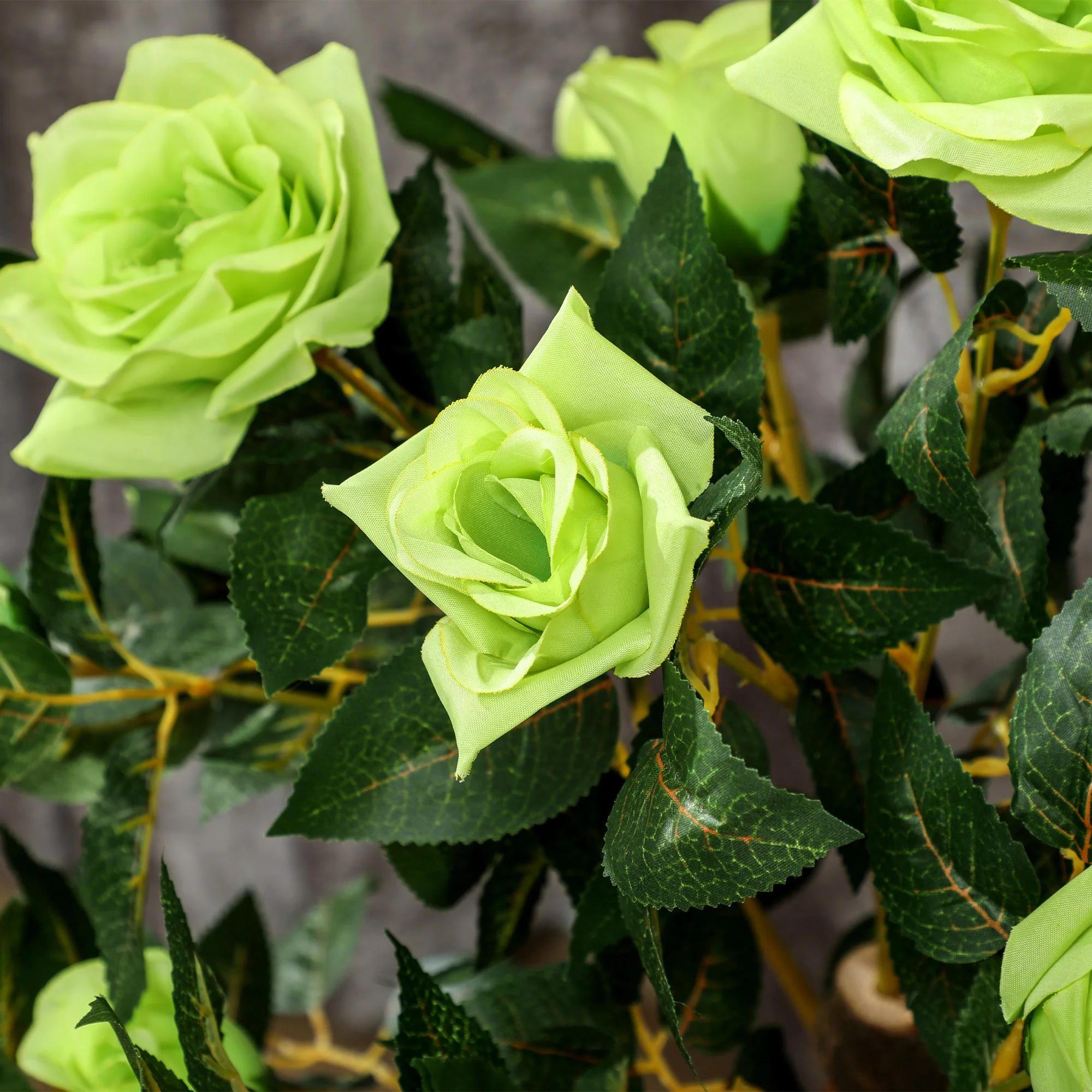 Outsunny Set Of 2 90cm Artificial Rose Tree, Fake Decorative Plant - Image 16