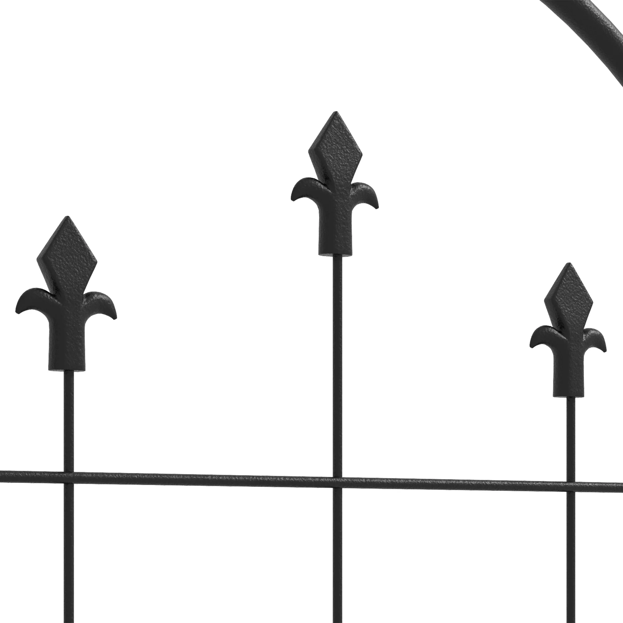 Outsunny Set of 2 Metal Trellis for Climbing Plants, Arrow Design - Image 8