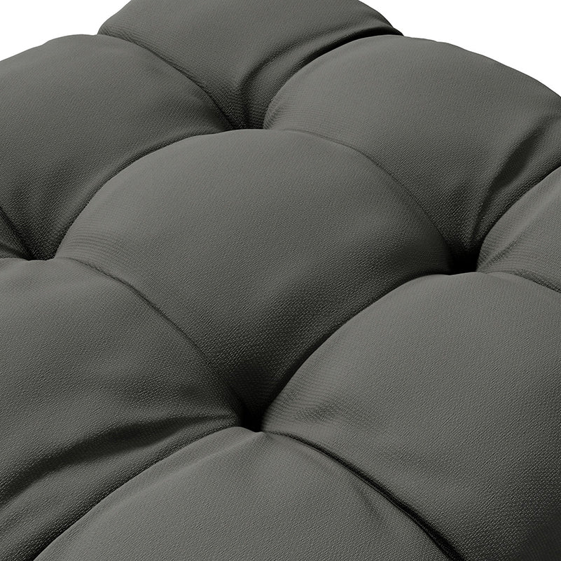 Outsunny Set of 4 Outdoor Seat Cushion with Ties, for Garden Furniture, Grey - Image 8