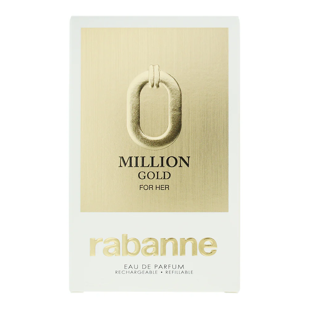 Paco Rabanne Million Gold For Her Eau De Parfum 50ml - Image 3