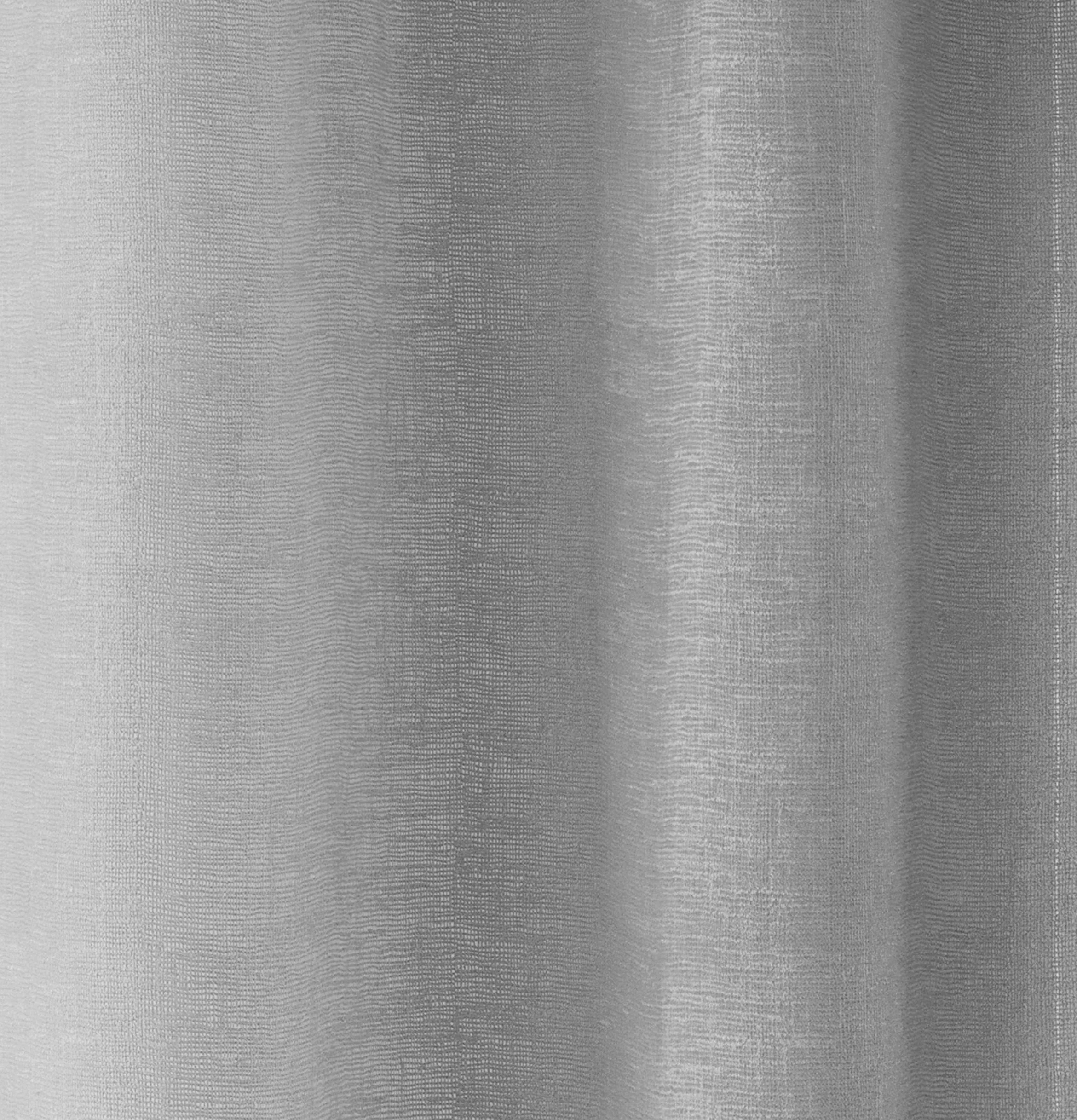 Pair of Crete Silver Luxury Linen Look Sheer Panels with Eyelet Header - Image 3