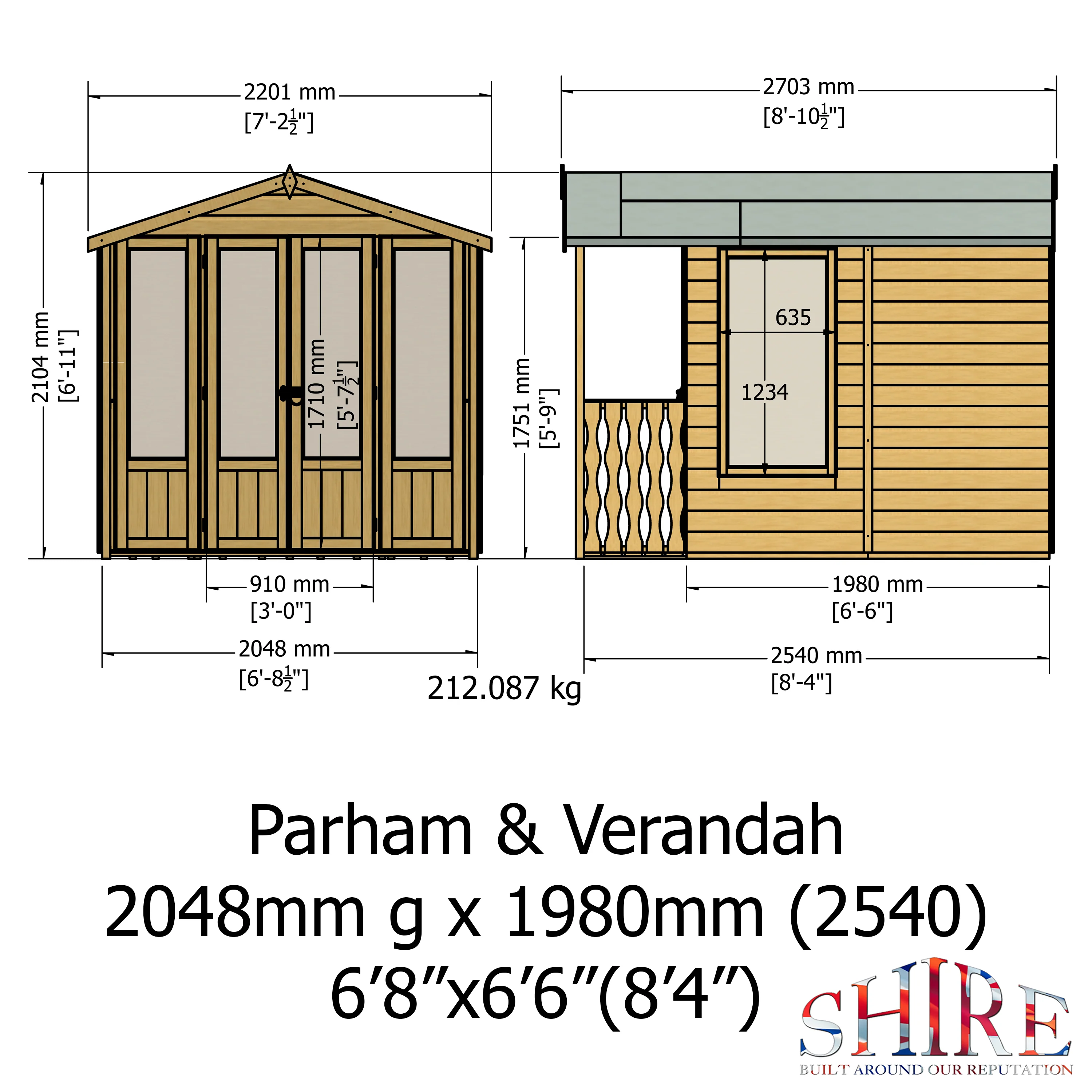 Parham & Verandah Summerhouse - Image 4