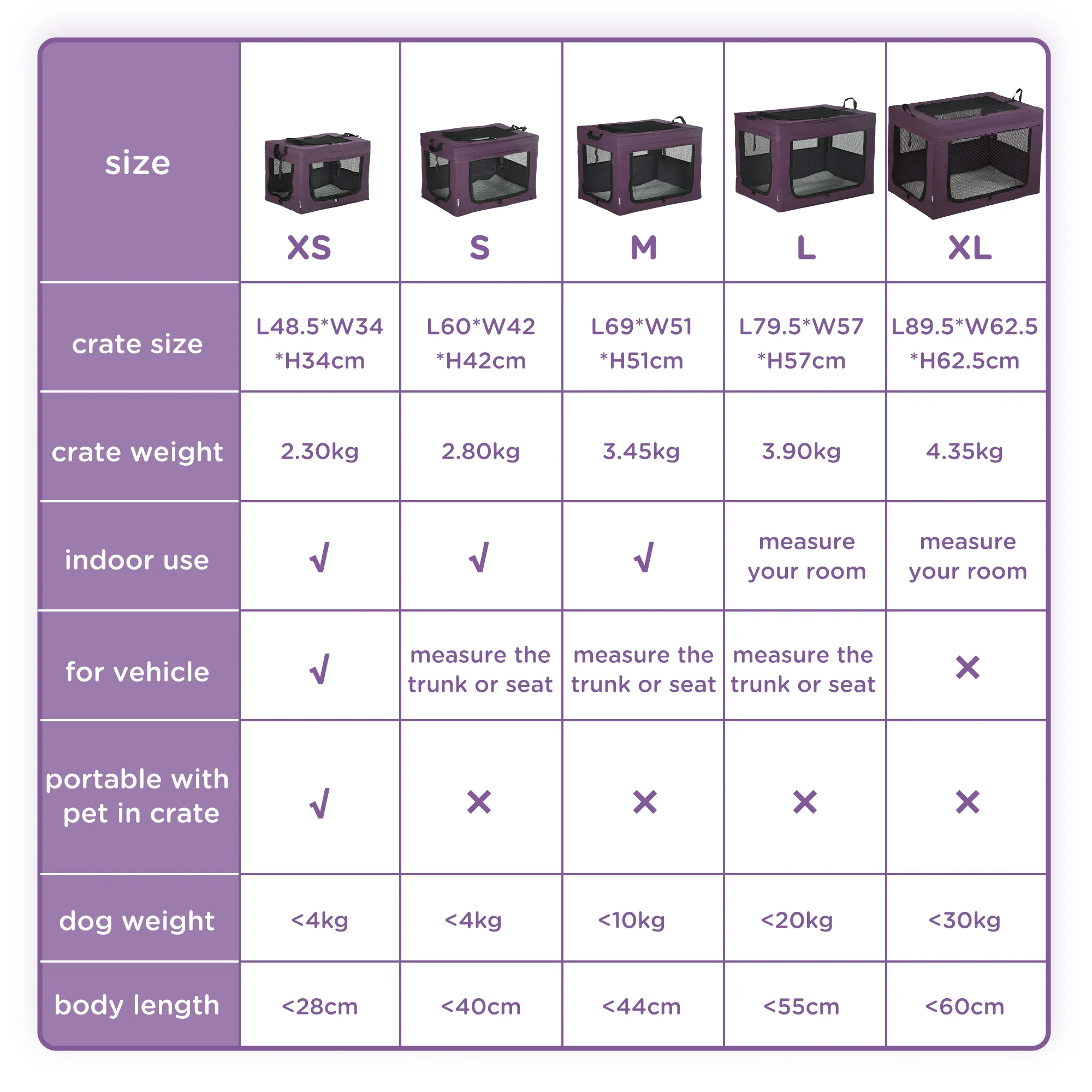PawHut 90cm Soft Side Pet Carrier W/ Cushion, For Large Dogs - Purple - Image 3