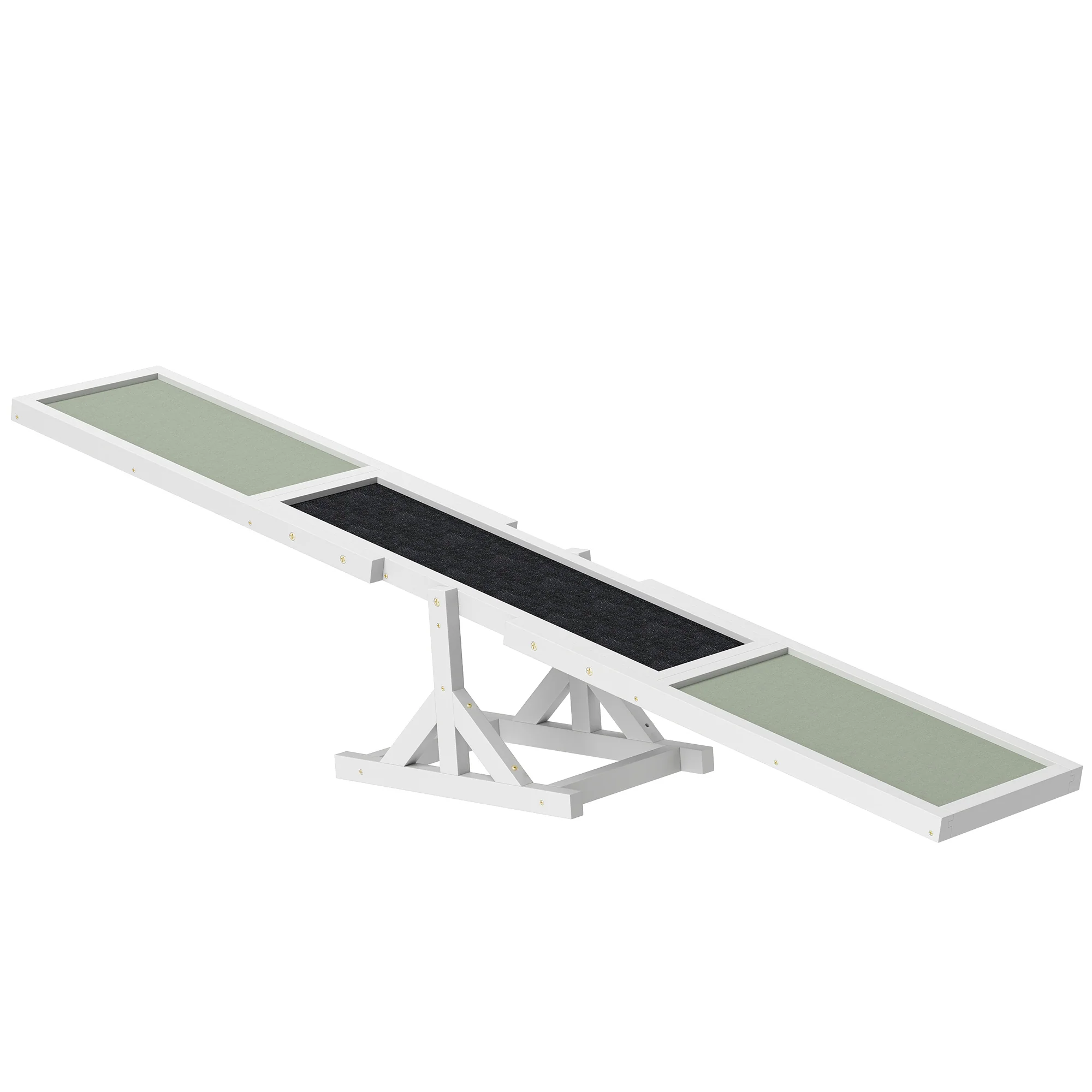 PawHut Wooden Pet Seesaw For Big Dogs With Anti-Slip Surface - Image 10