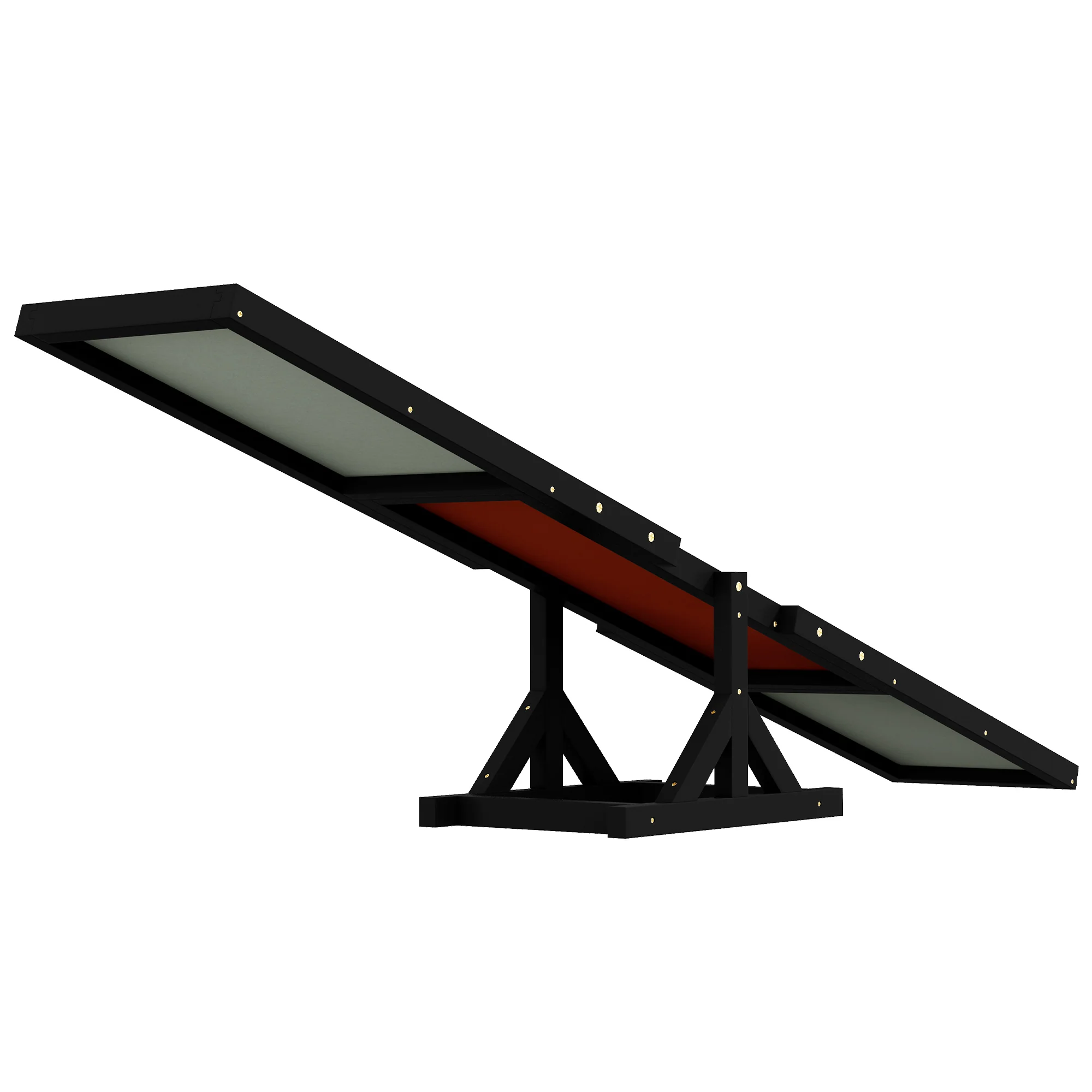 PawHut Wooden Pet Seesaw For Big Dogs With Anti-Slip Surface - Image 9