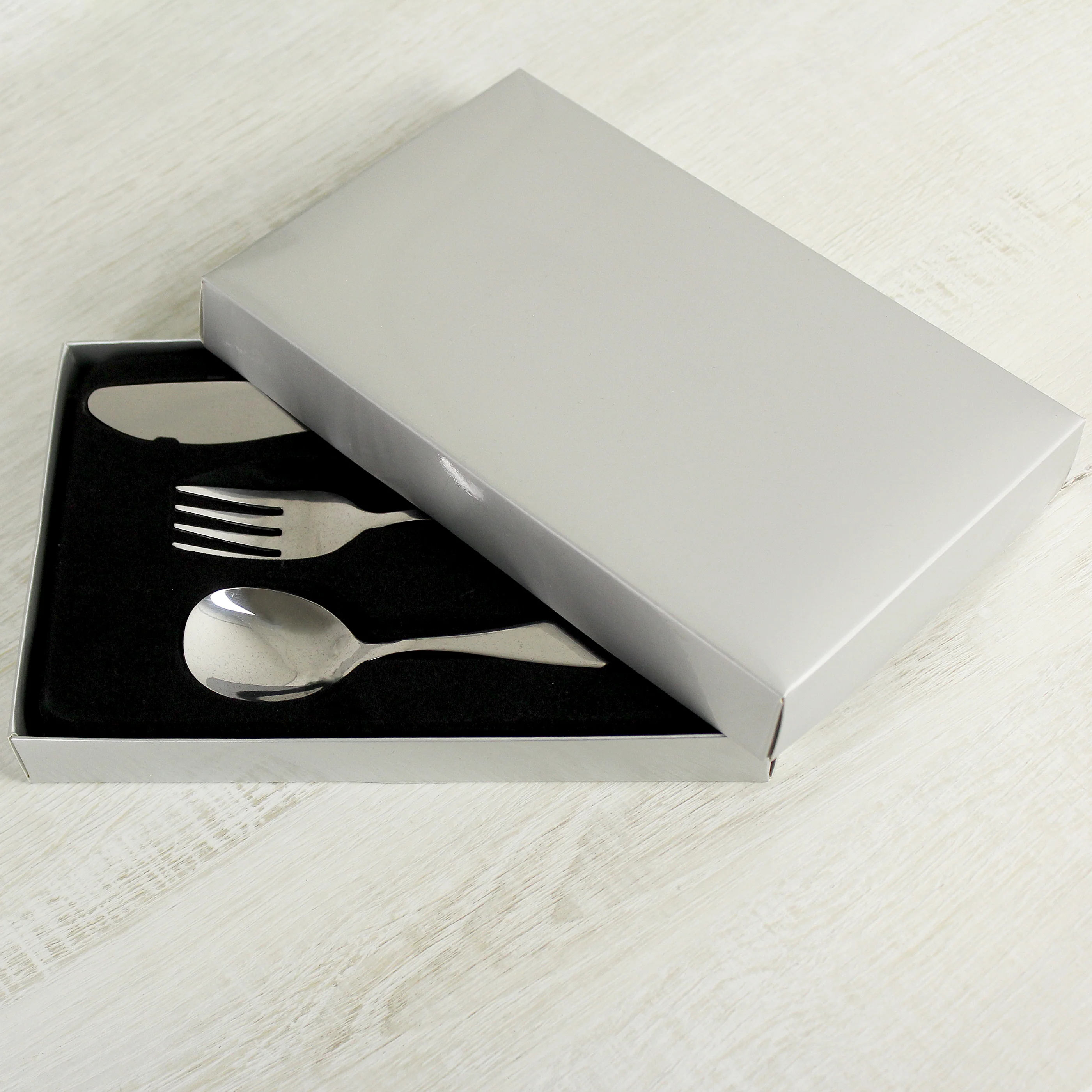 Personalised 3 Piece Cross Cutlery Set - Image 5