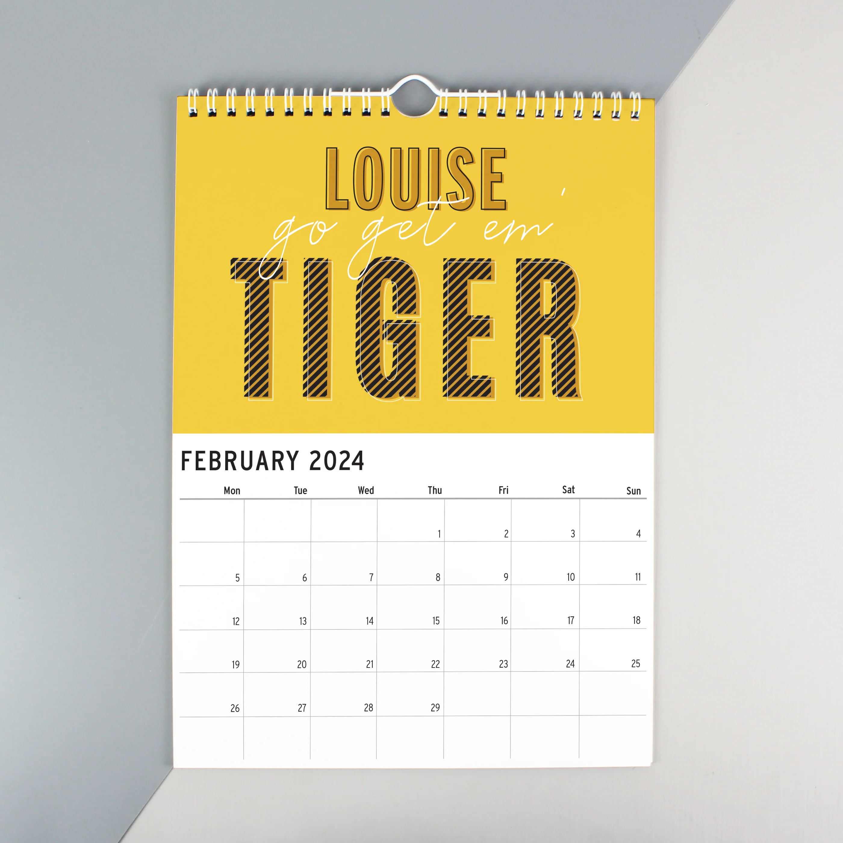 Personalised A4 Motivational Quotes Calendar - Image 8