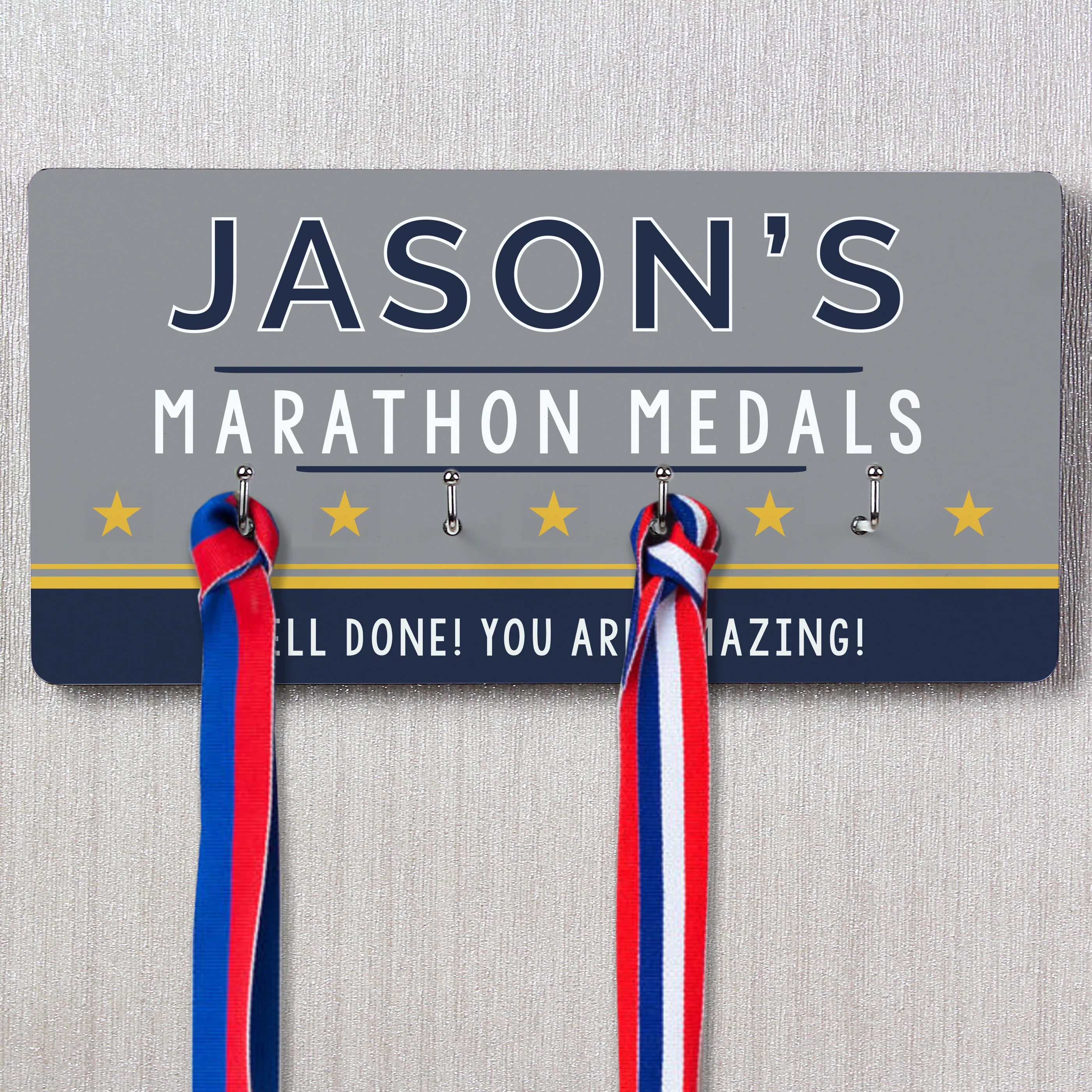 Personalised Achievement Medal Hooks - Image 3