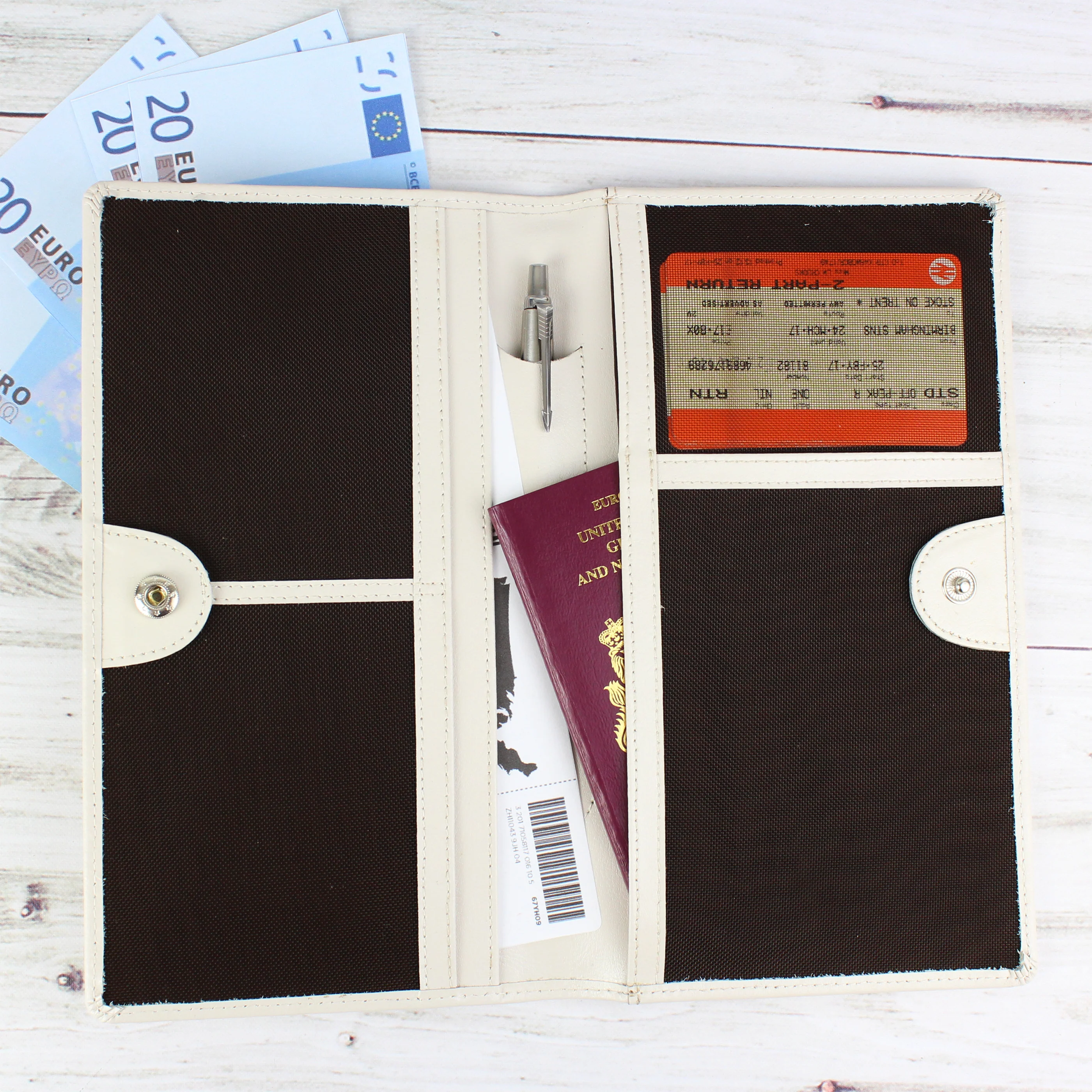 Personalised Any Message Travel Document Holder - Image 4