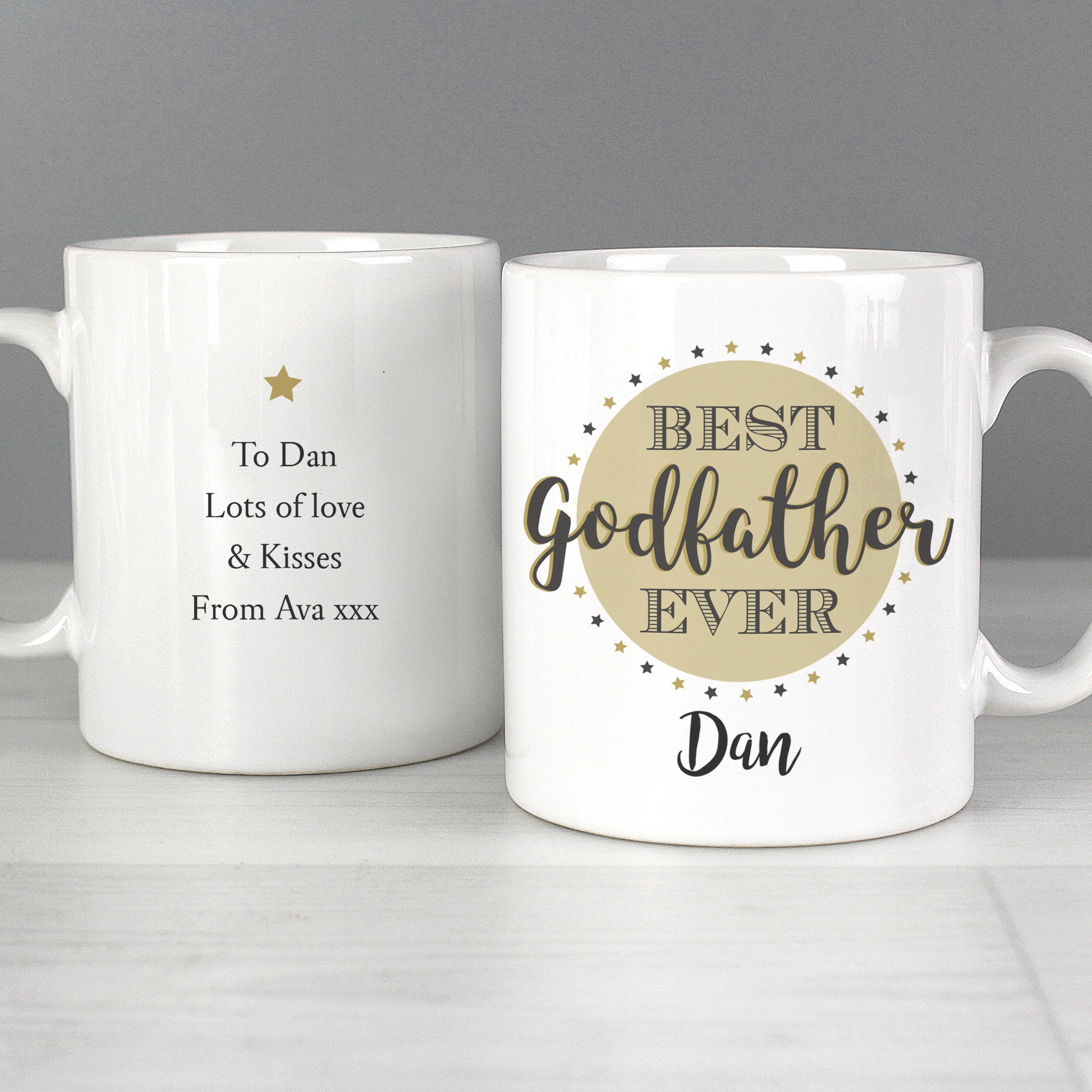 Personalised Best Godfather Mug - Image 3