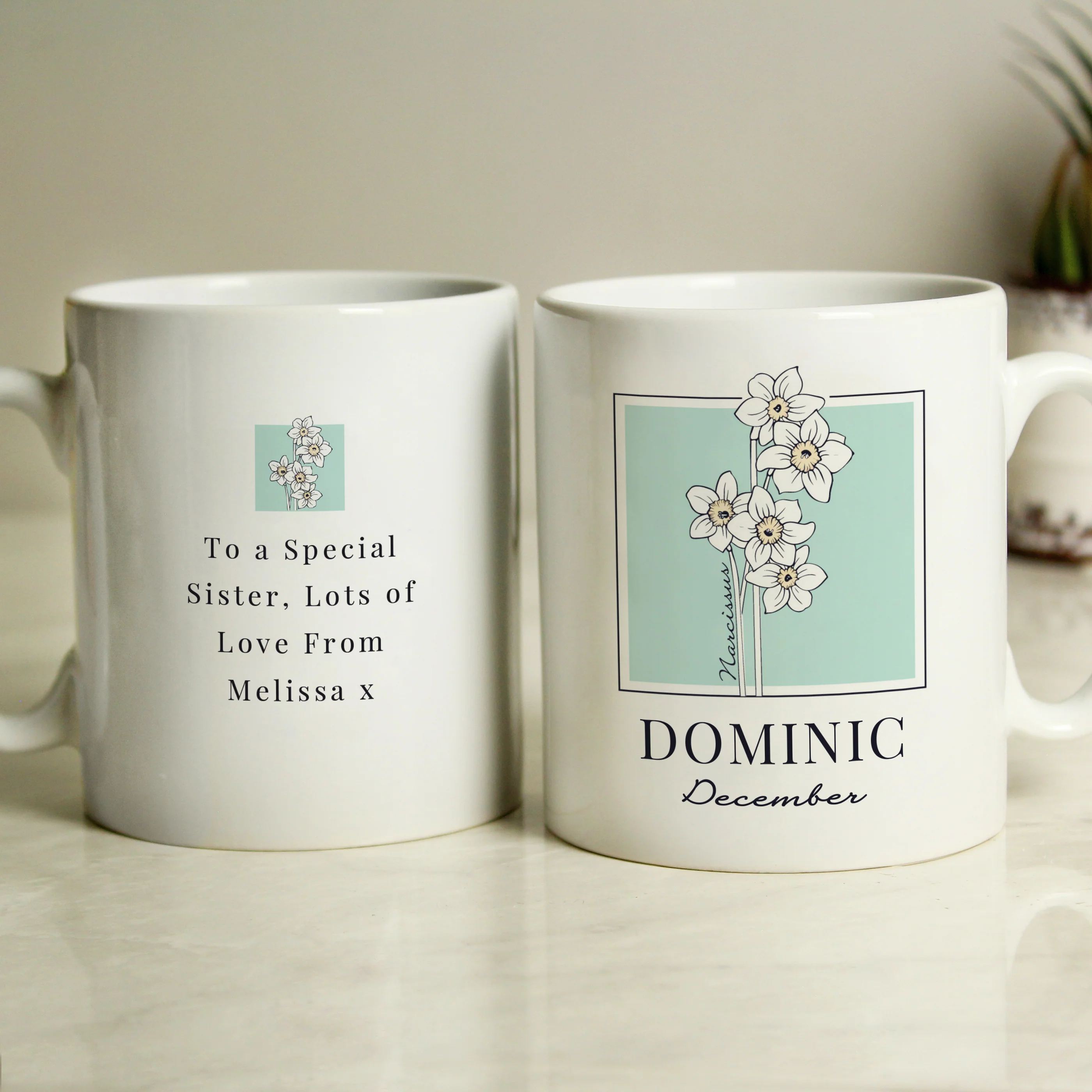 Personalised Birth Flower Mug - Image 16