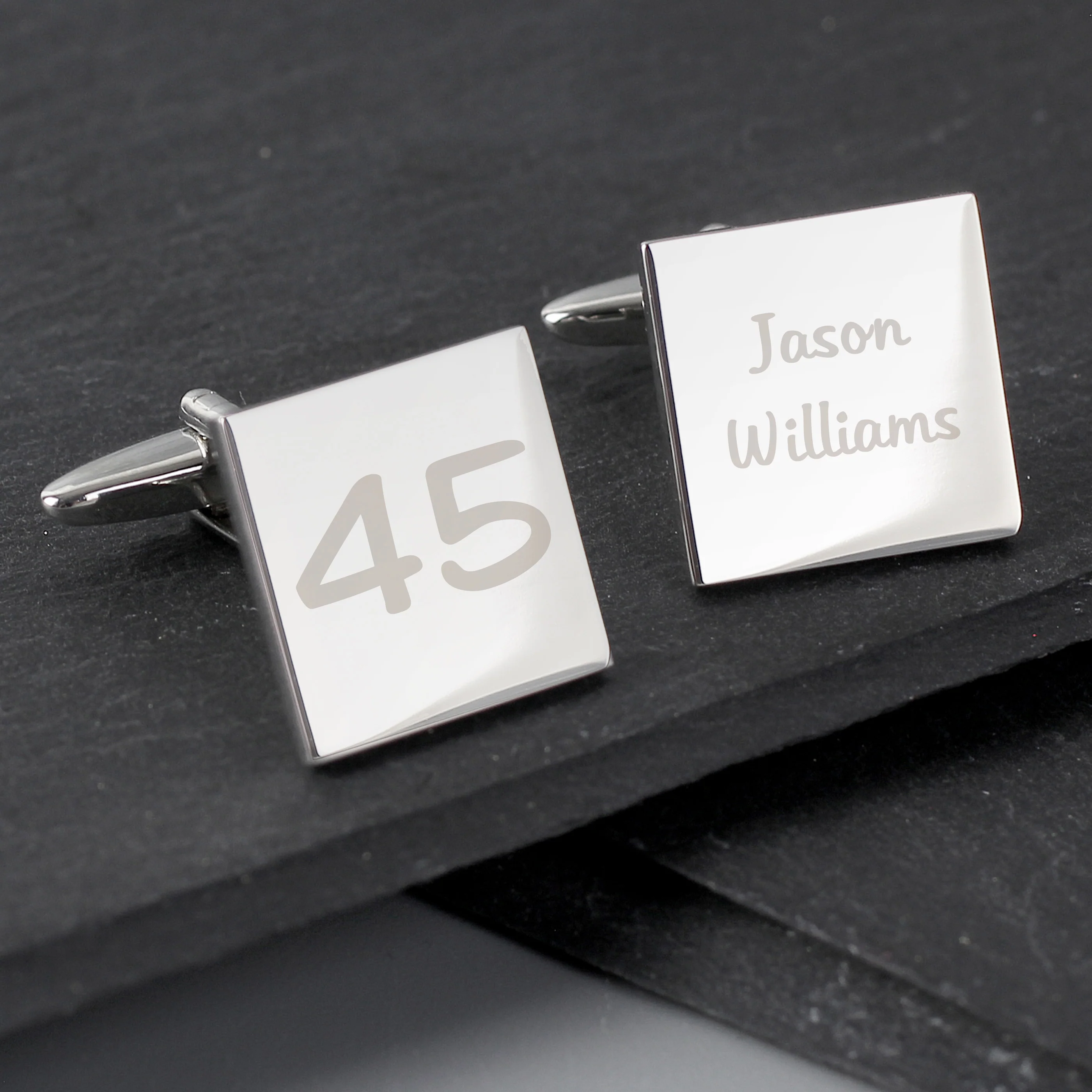 Personalised Birthday Big Age Cufflinks - Image 3