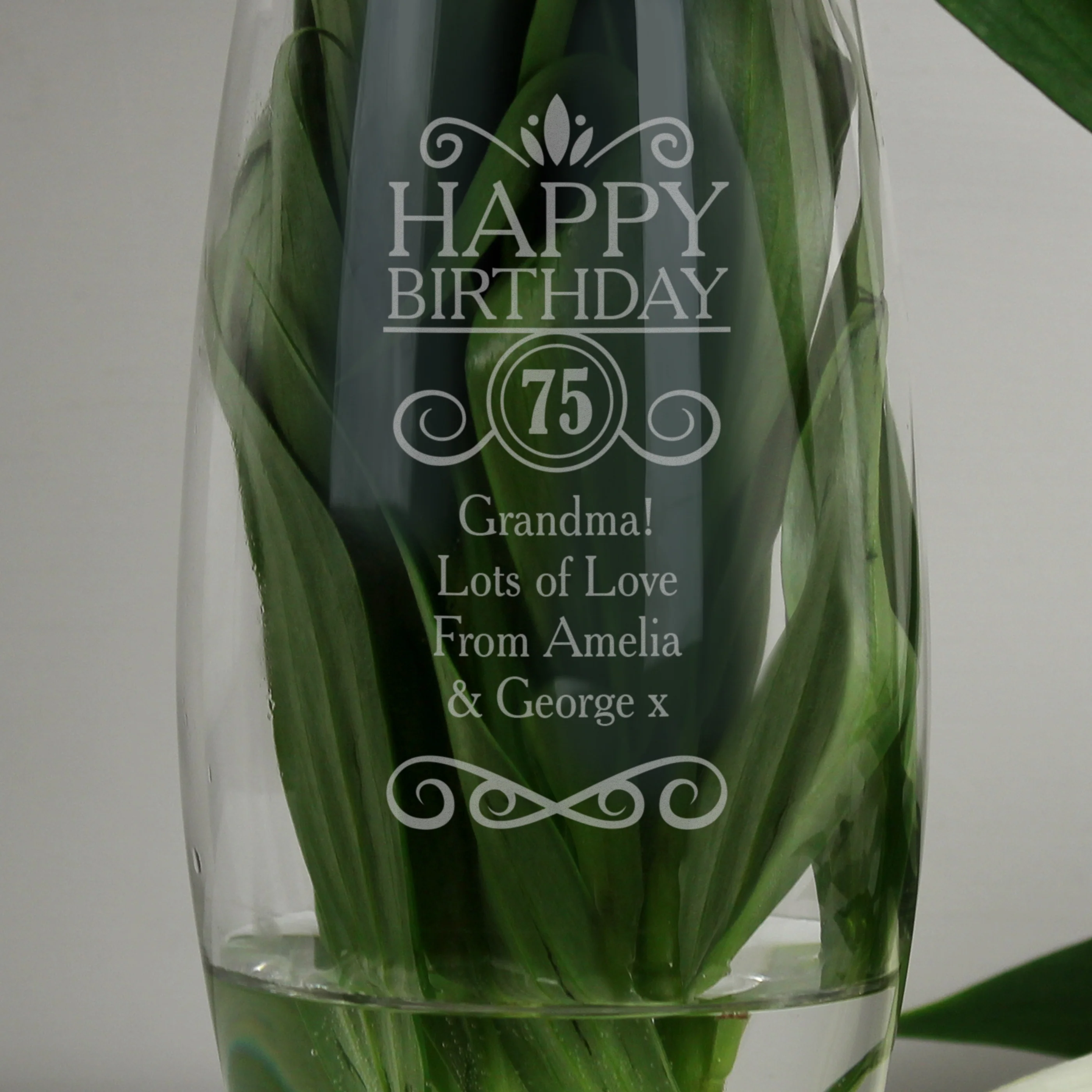 Personalised Birthday Bullet Vase - Image 4