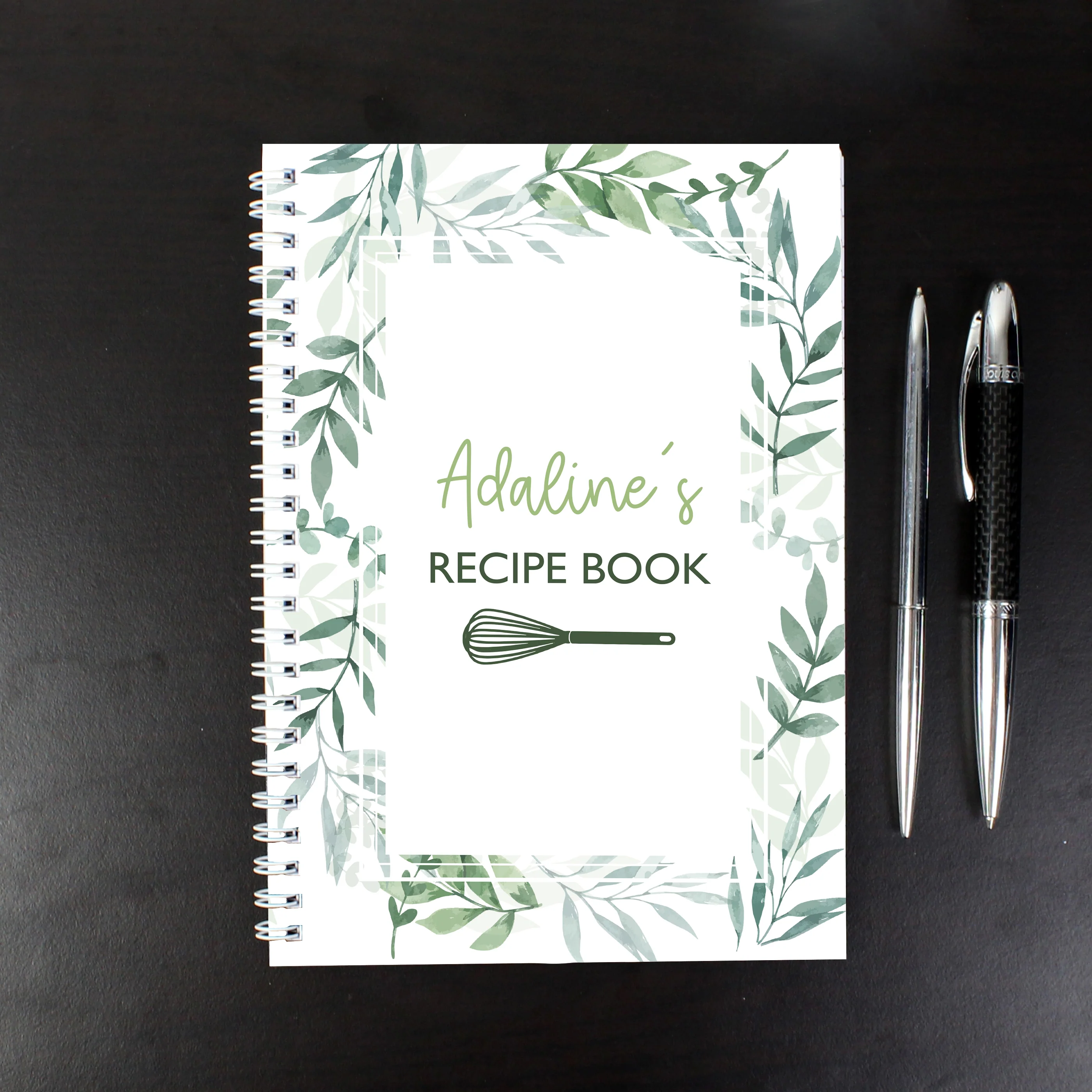 Personalised Botanical A5 Recipe Book Journal - Image 5