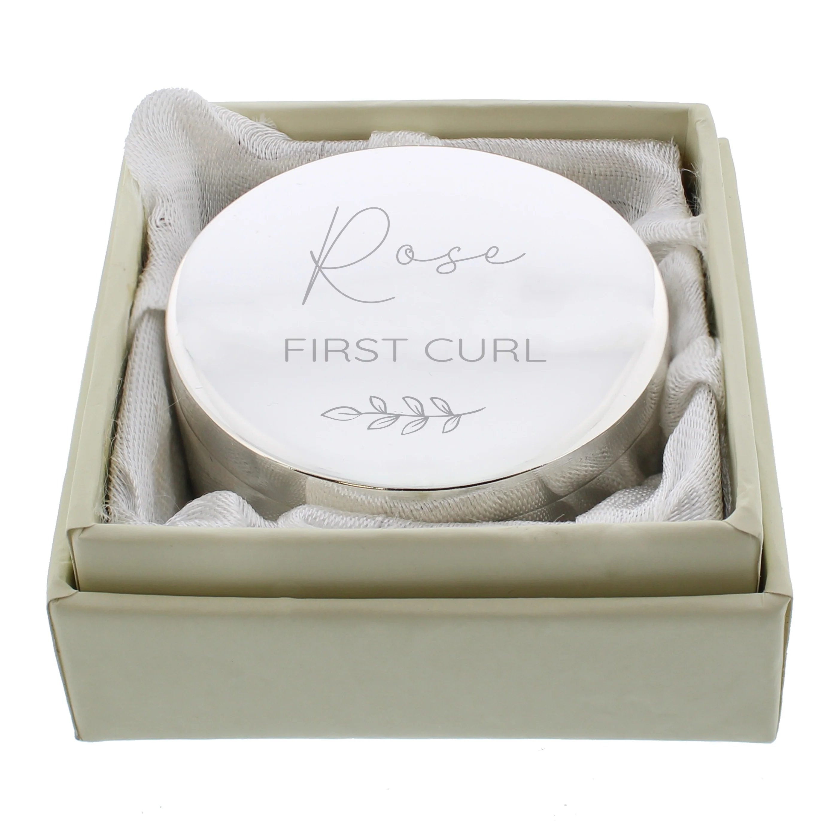 Personalised Botanical First Tooth/Curl Trinket Box - Image 5