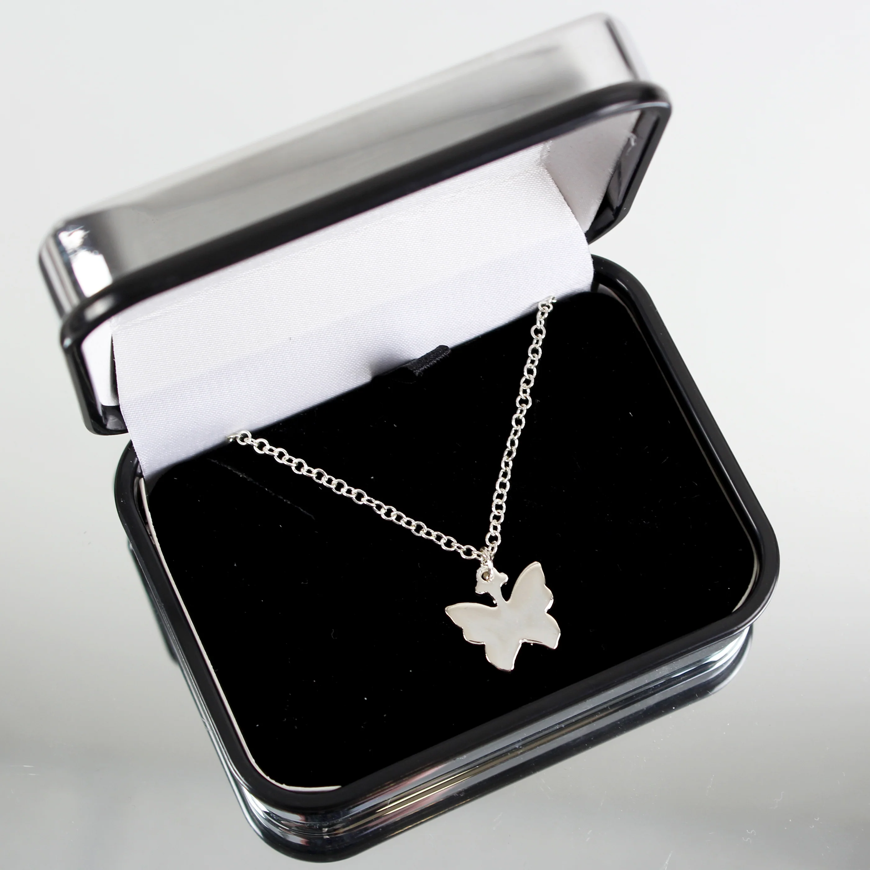 Personalised Box and Butterfly Necklace - Image 10