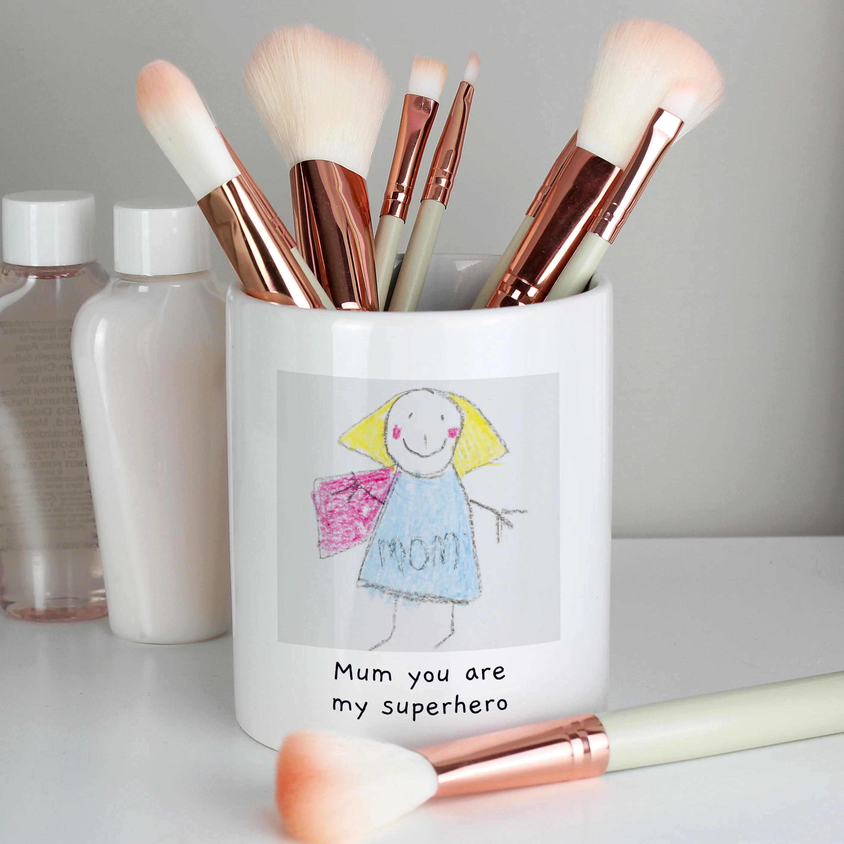 Personalised Childrens Drawing Photo Storage Pot - Image 3