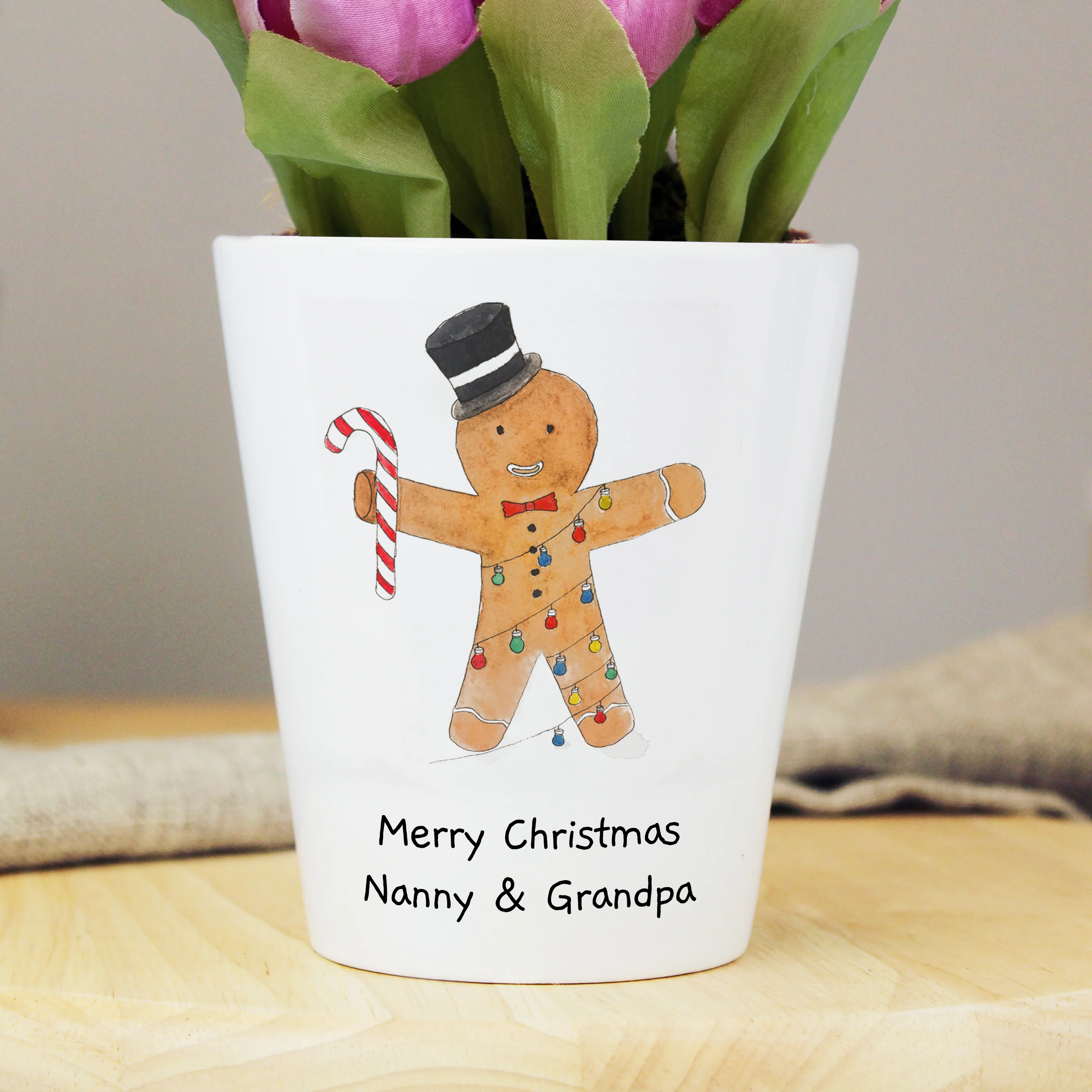 Personalised Childrens Drawing Photo Upload Plant Pot - Image 15