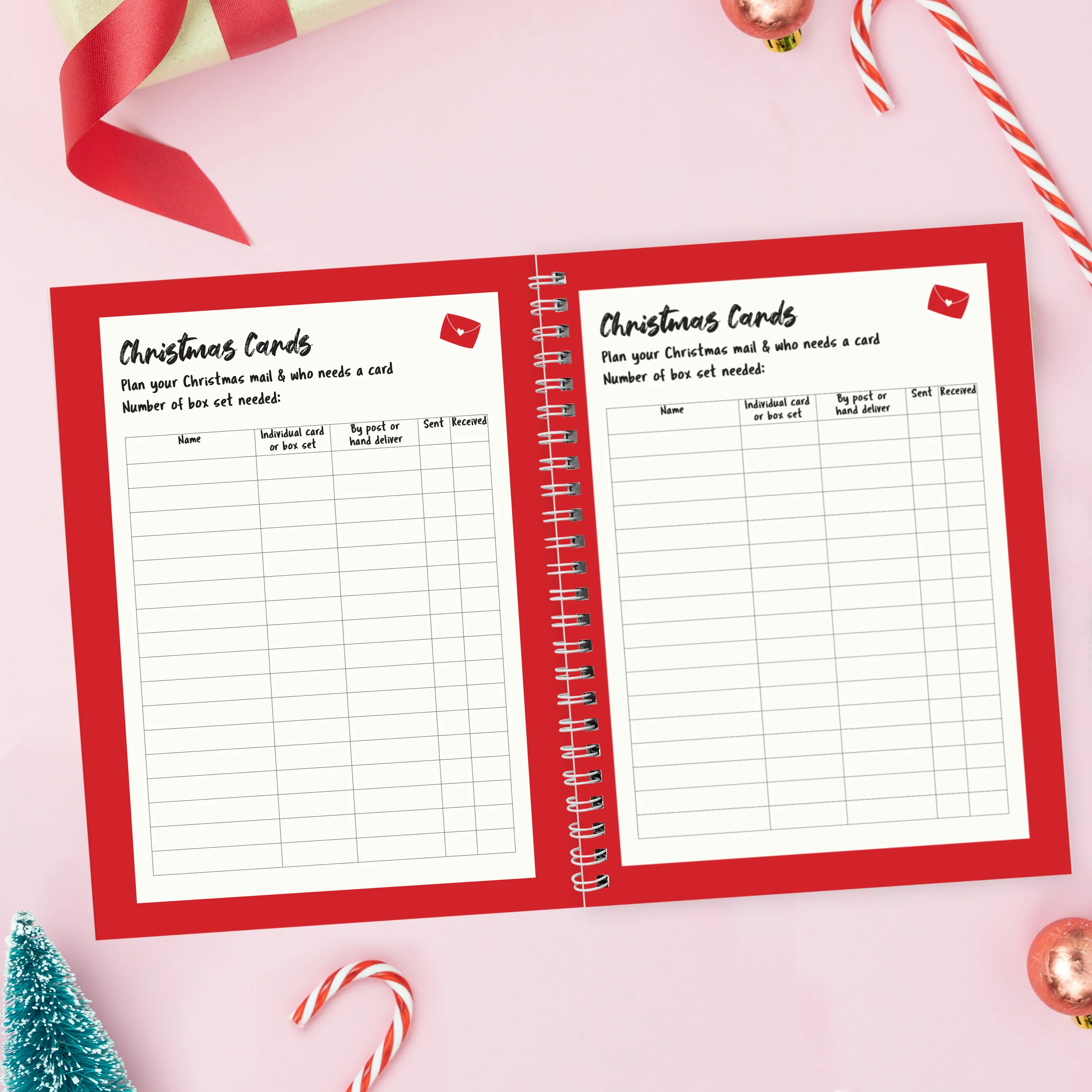 Personalised Christmas A5 Planner - Image 6