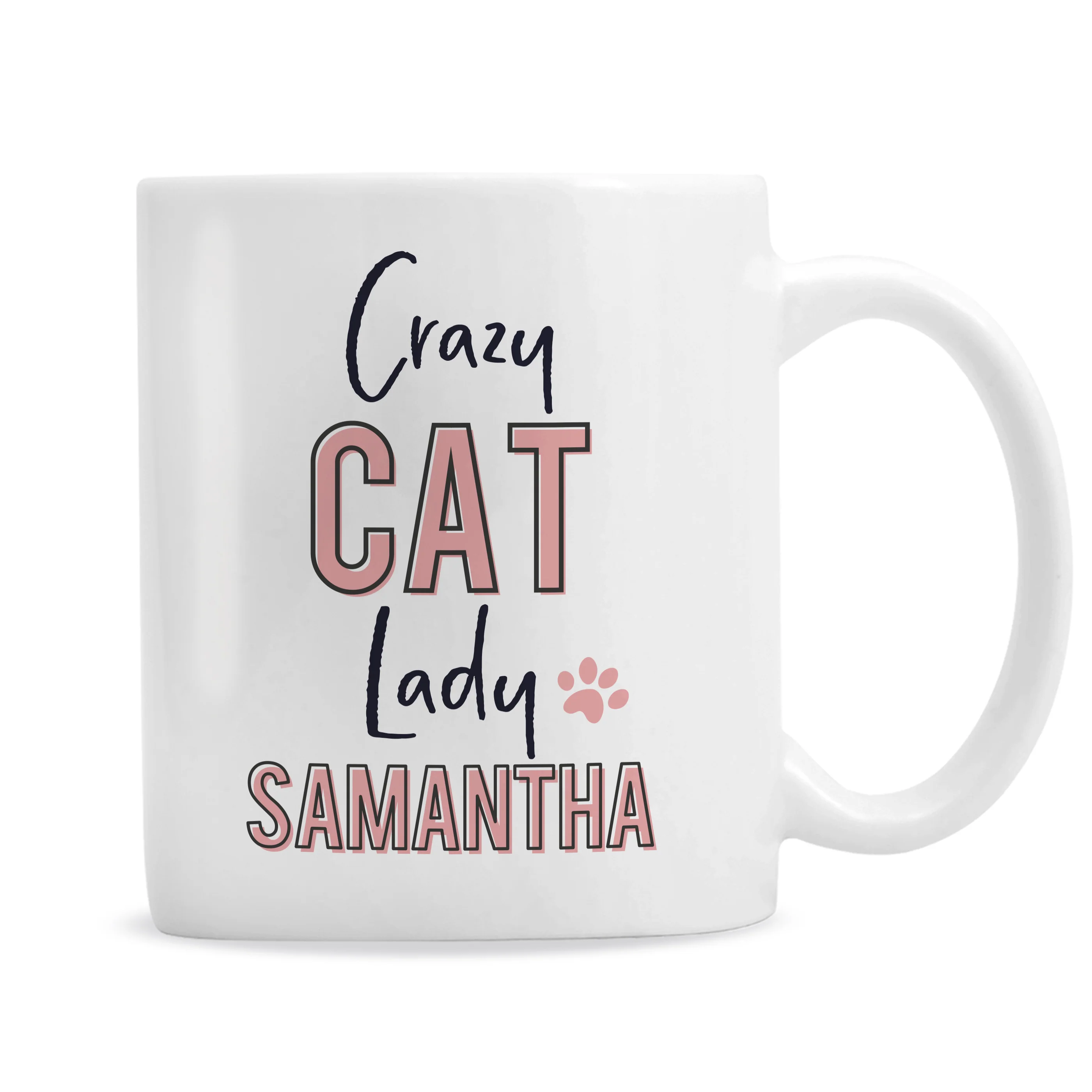 Personalised Crazy Cat Lady Mug - Image 5