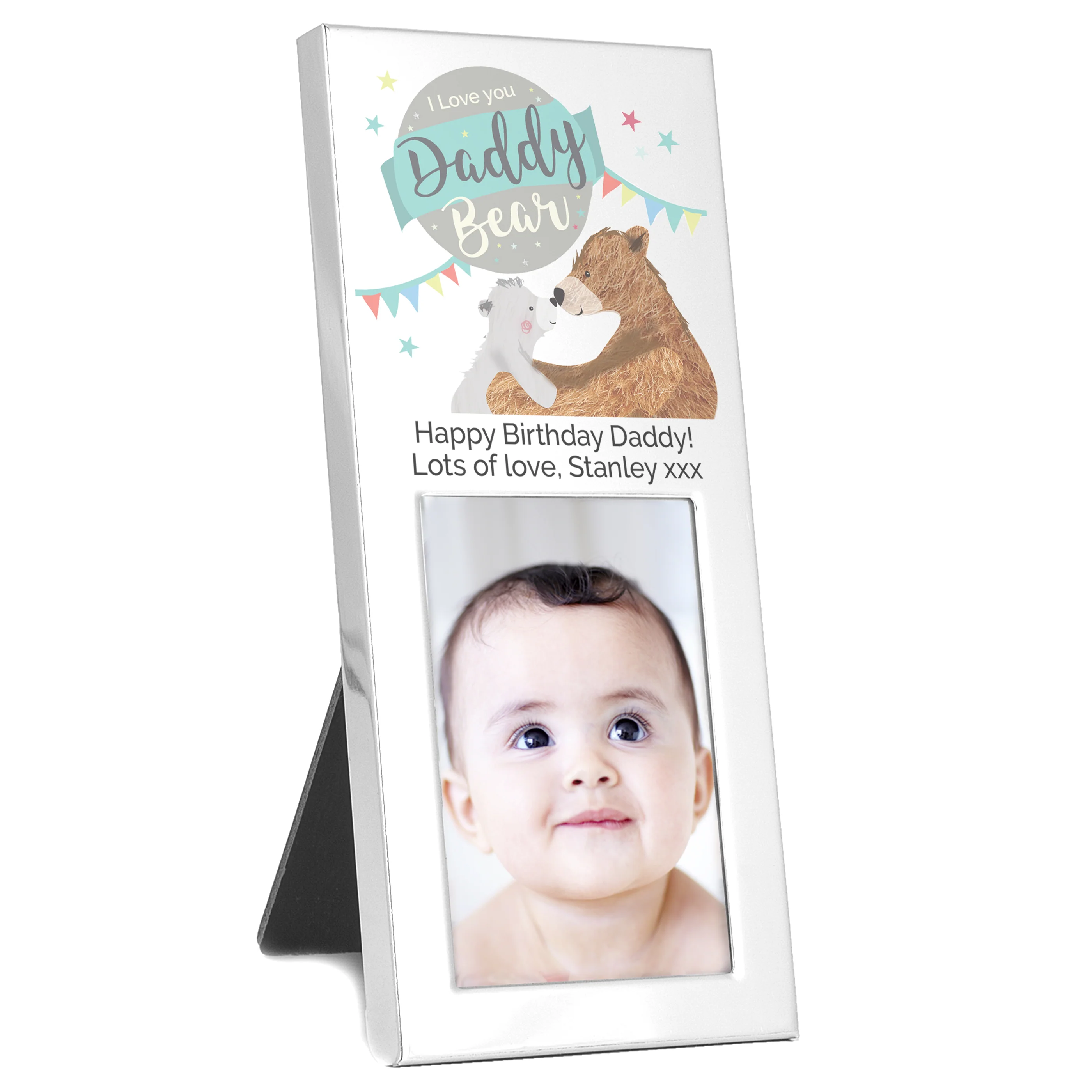 Personalised Daddy Bear 2x3 Photo Frame - Image 2
