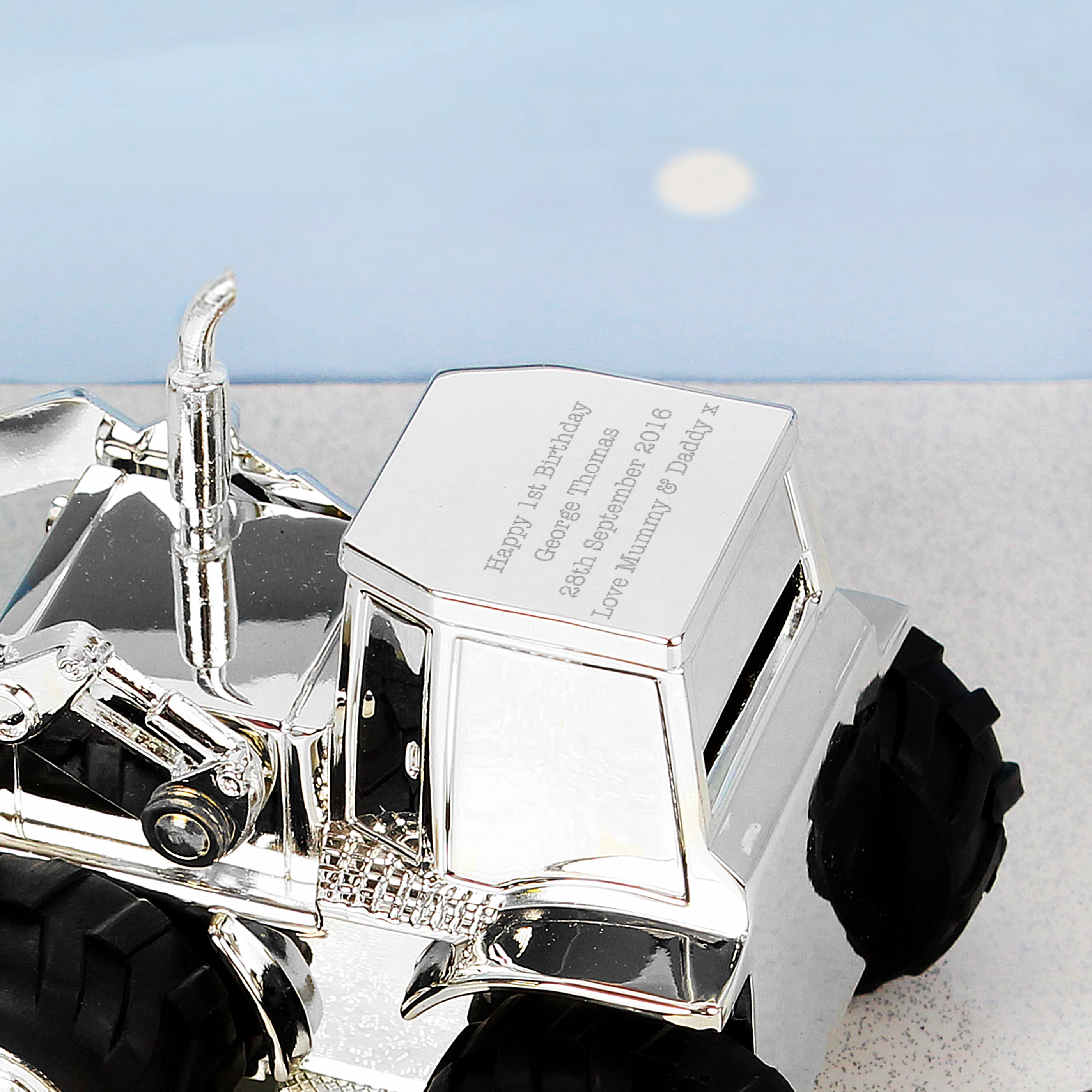 Personalised Digger Money Box - Image 4