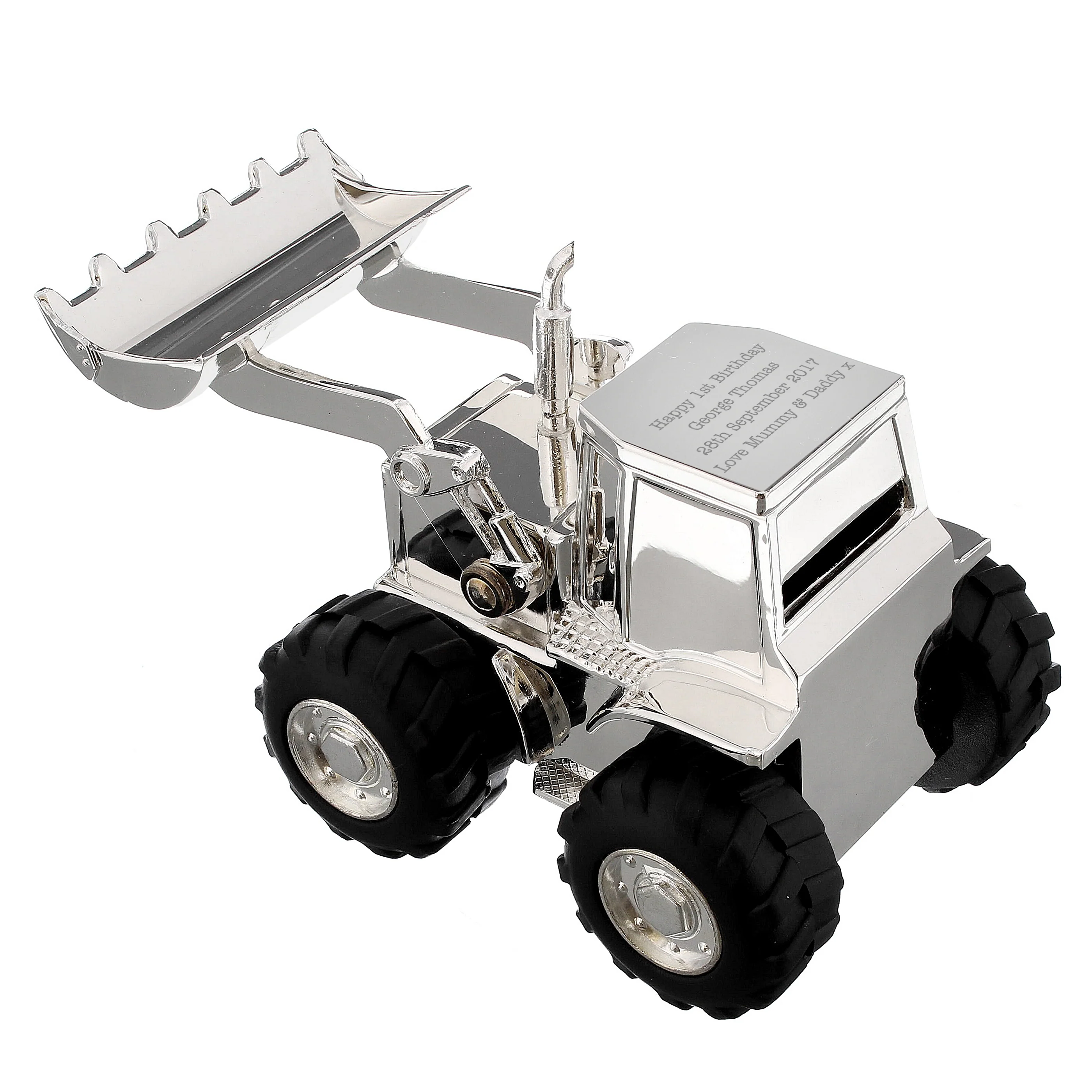 Personalised Digger Money Box - Image 7