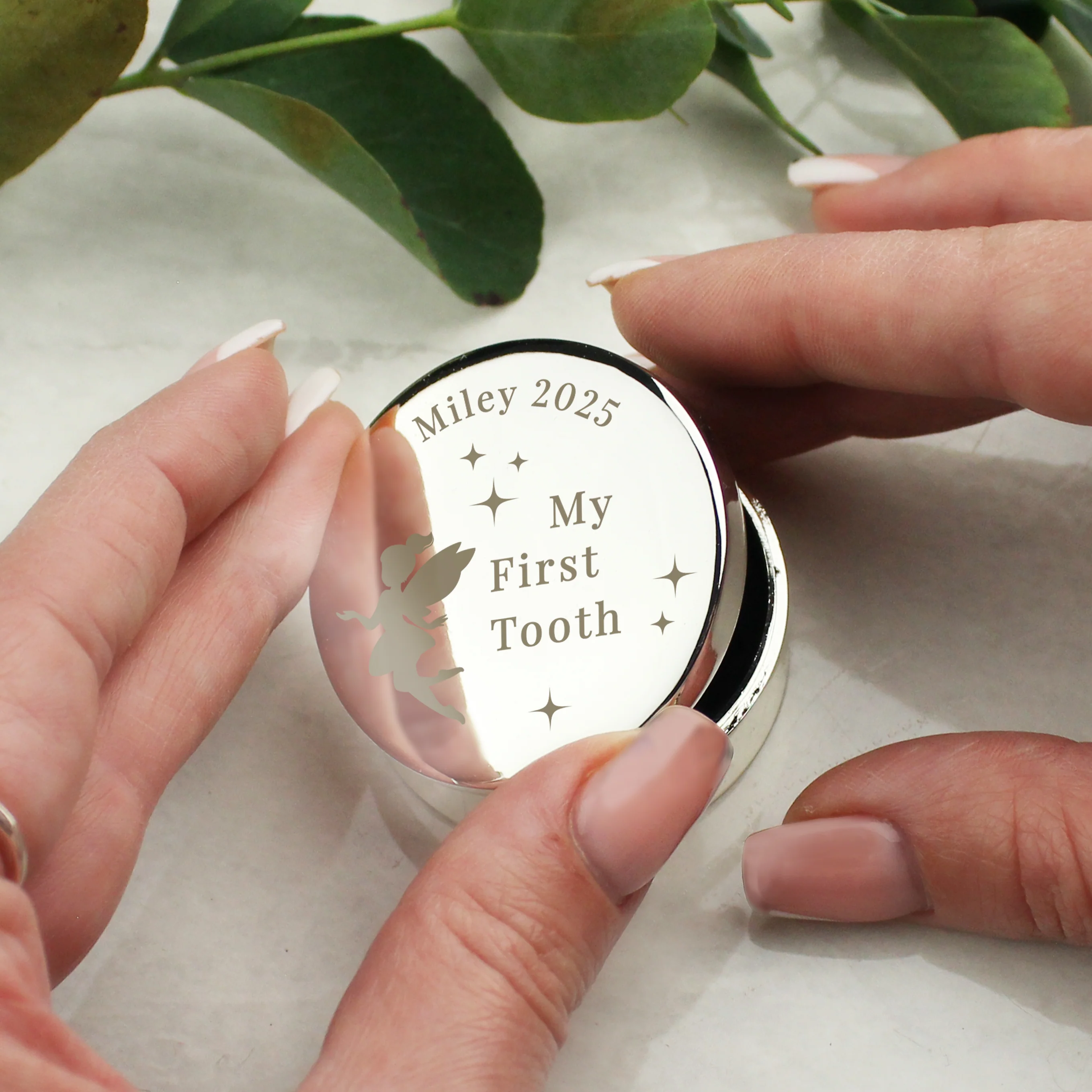 Personalised Fairy Princess First Tooth Trinket Box - Image 2