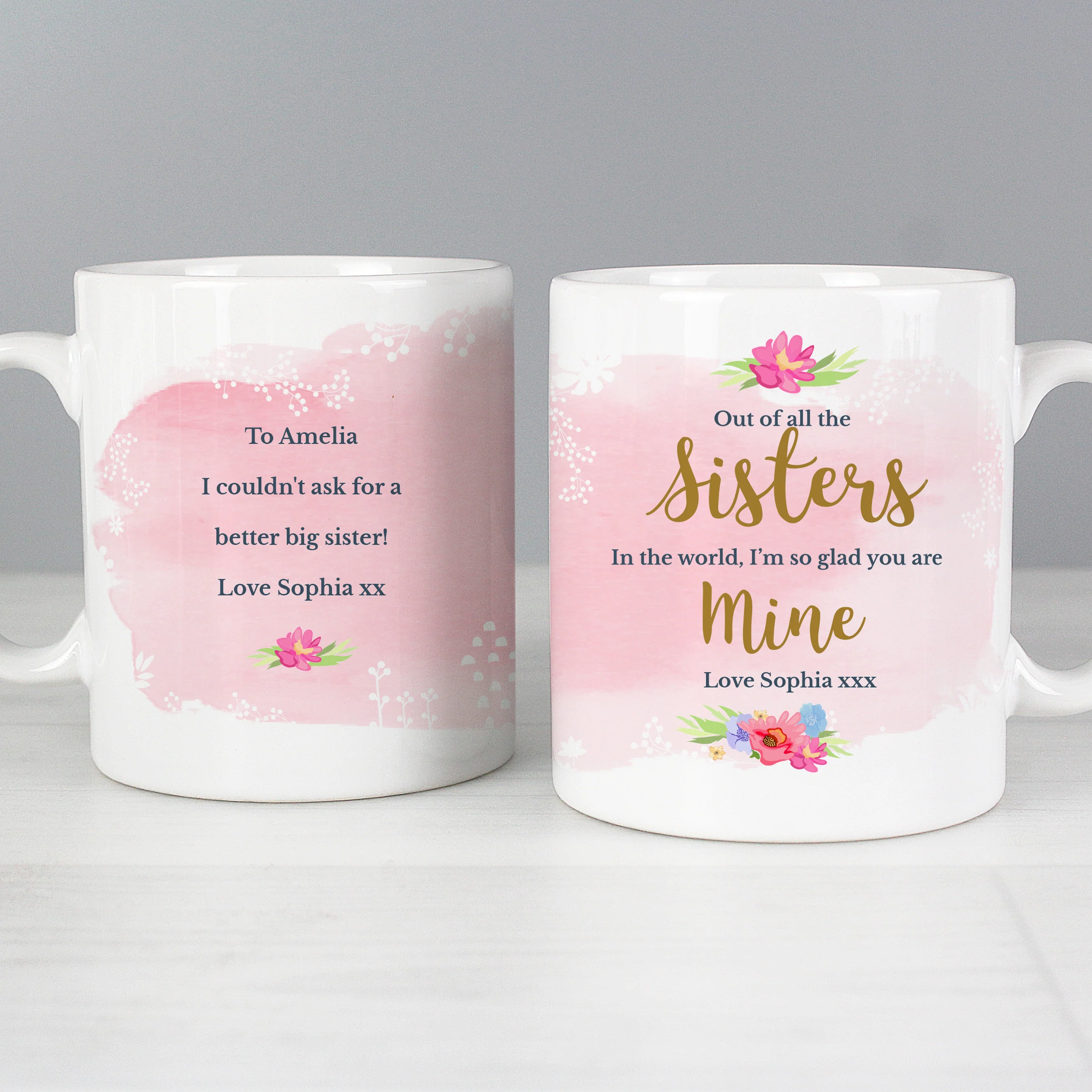 Personalised Floral Watercolour Mug - Image 10