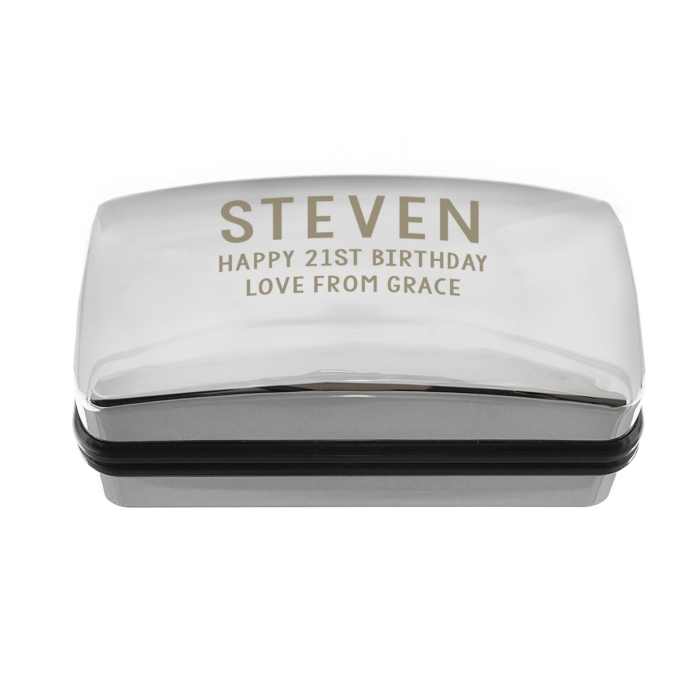 Personalised Free Text Cufflink Box - Image 2