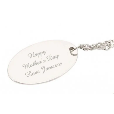 Personalised Free Text Silver Plated Red Rose - Image 7