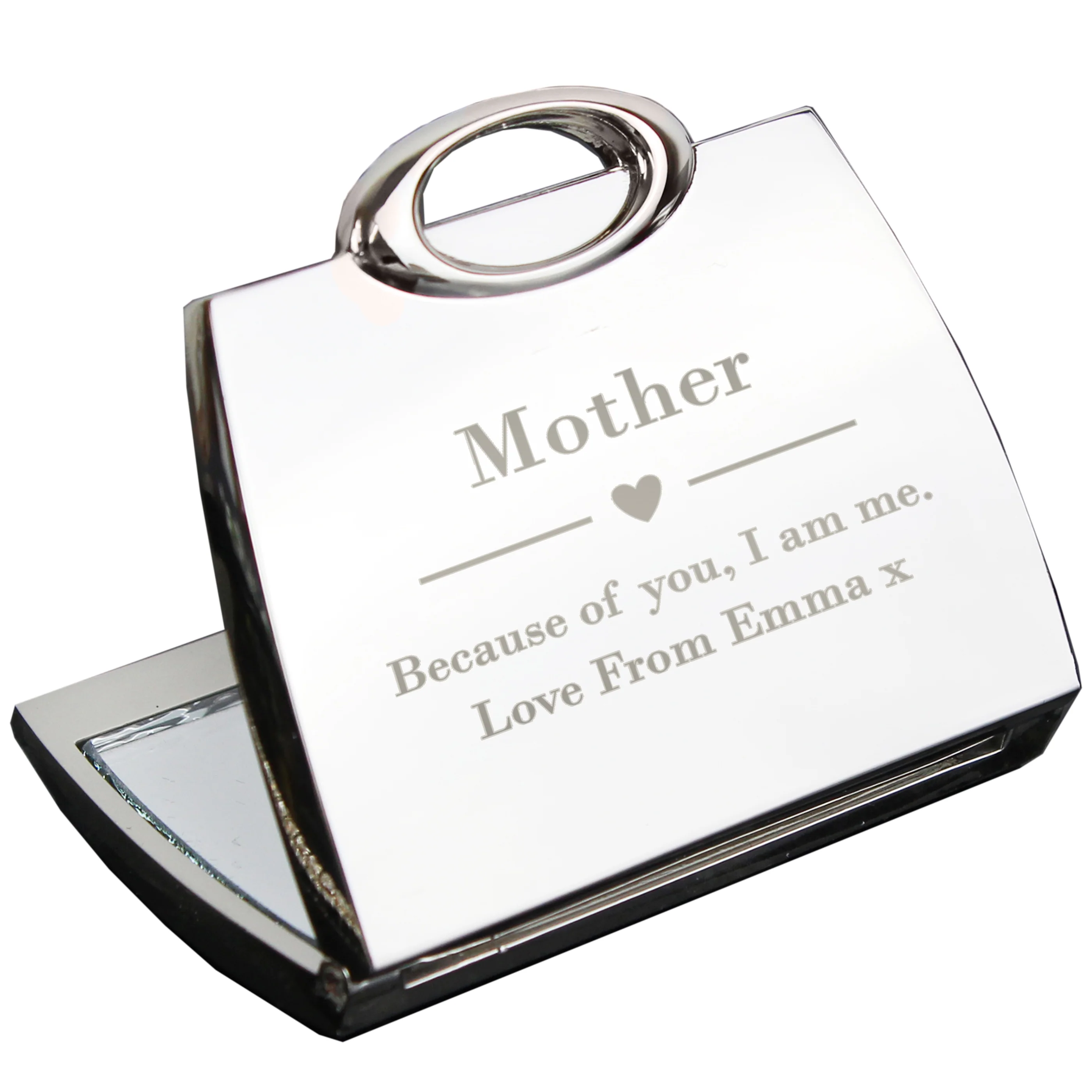 Personalised Handbag Compact Mirror - Image 5