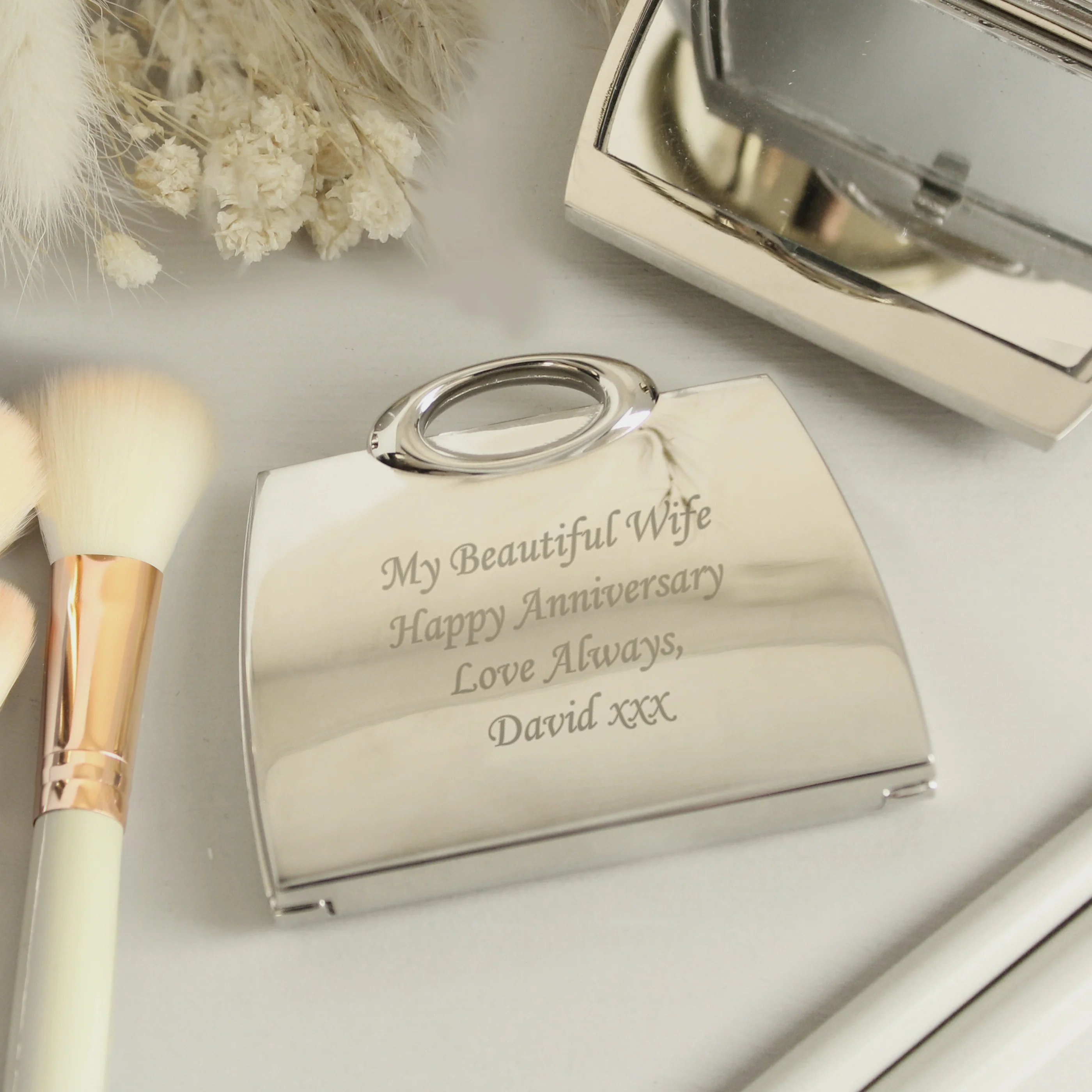 Personalised Handbag Compact Mirror - Image 7